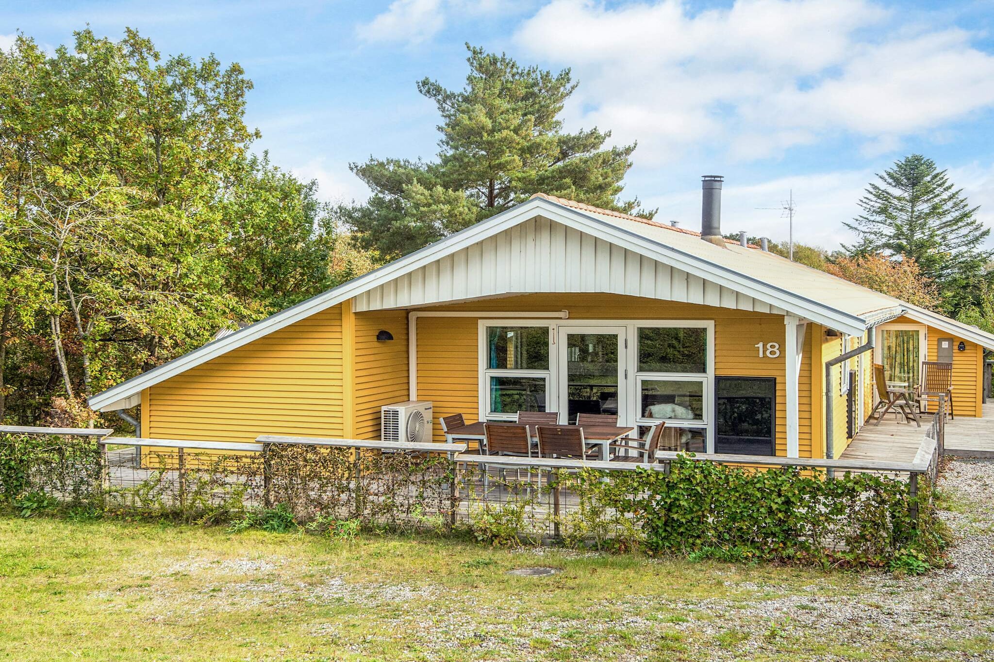 6 Personen Ferienhaus in Knebel-By Traum-Aussicht
