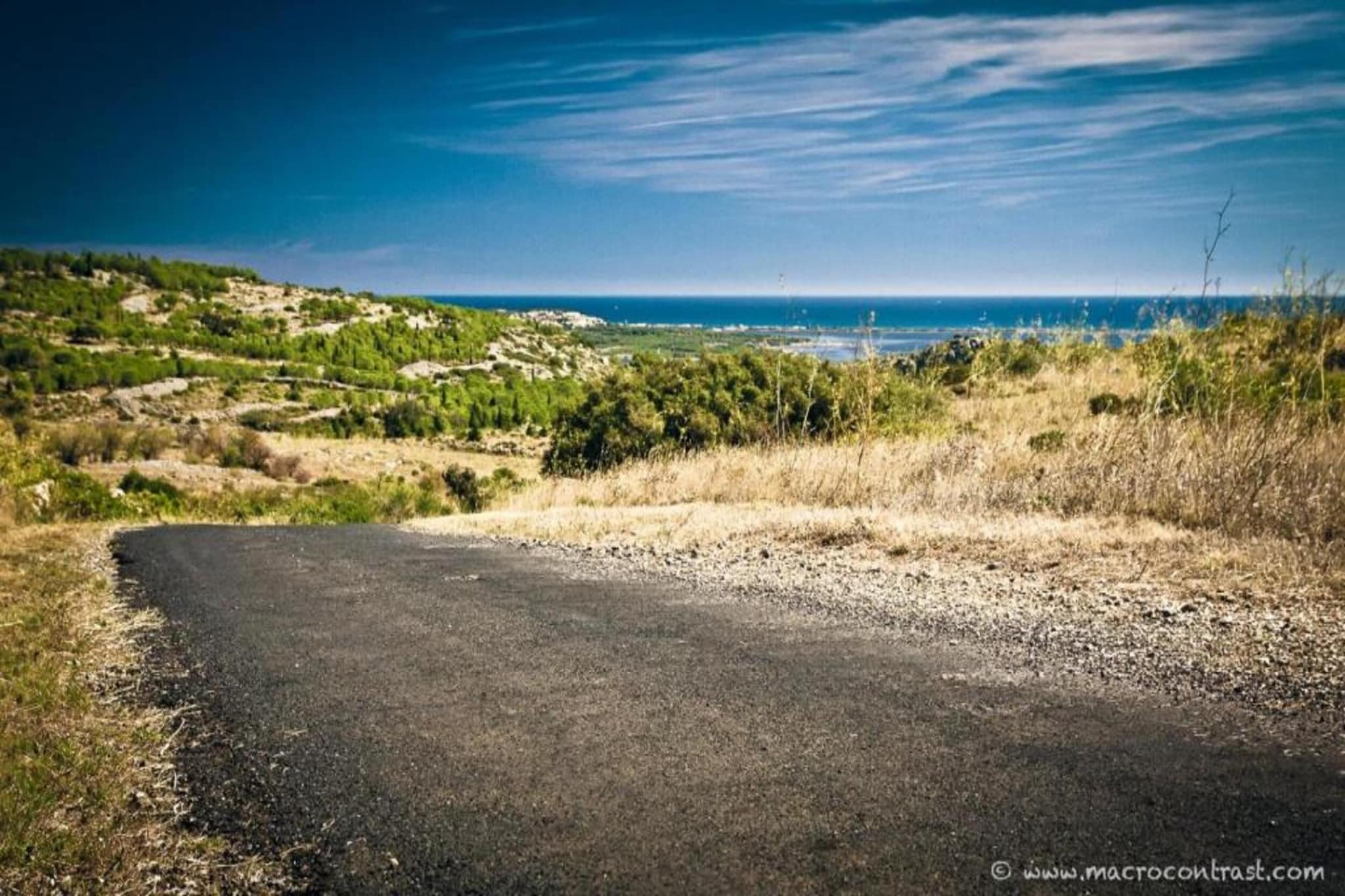 Vista d'Oc-Gebieden zomer 20km