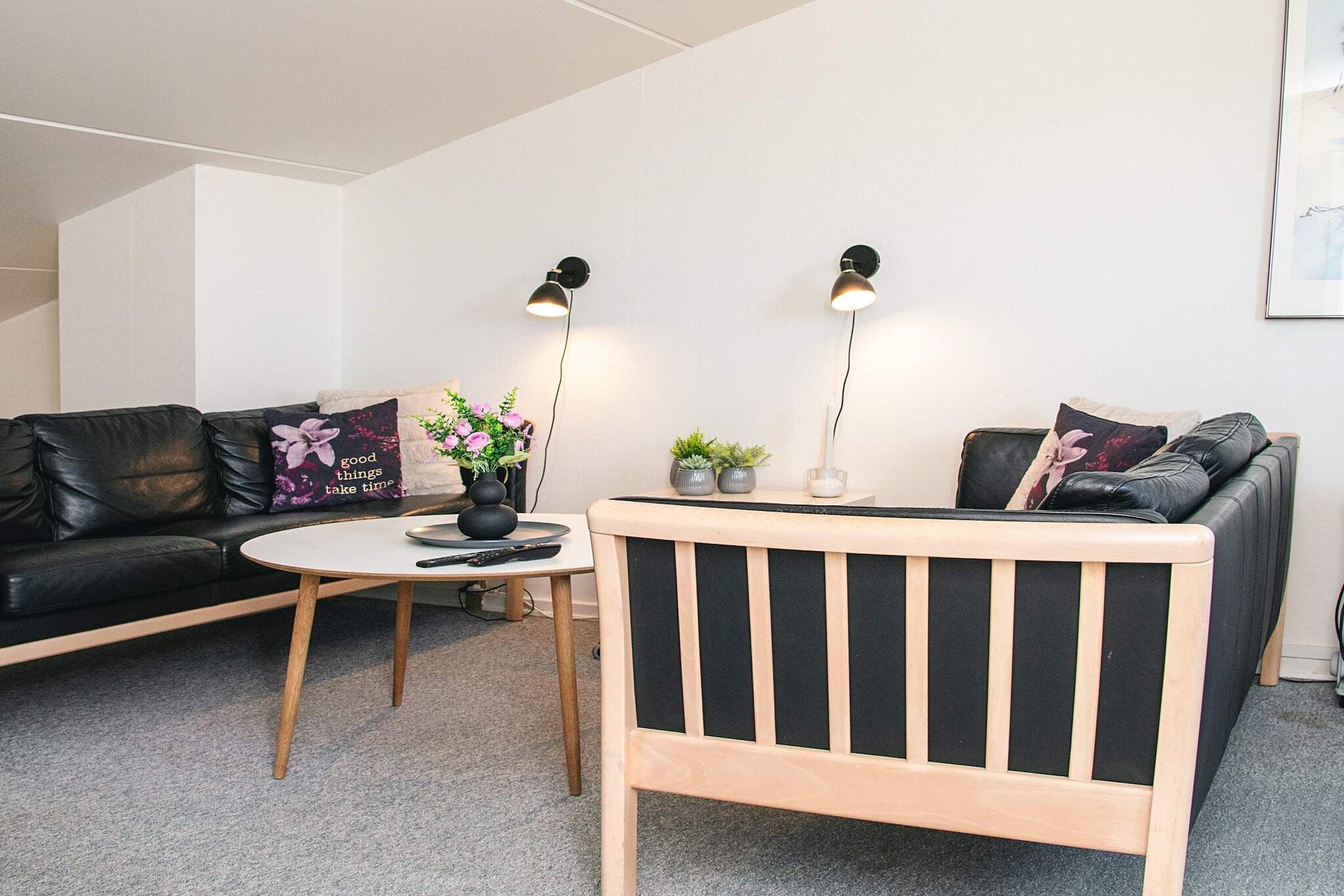 Maison de vacances pour 6 a Ringkøbing-By Traum - Intérieur