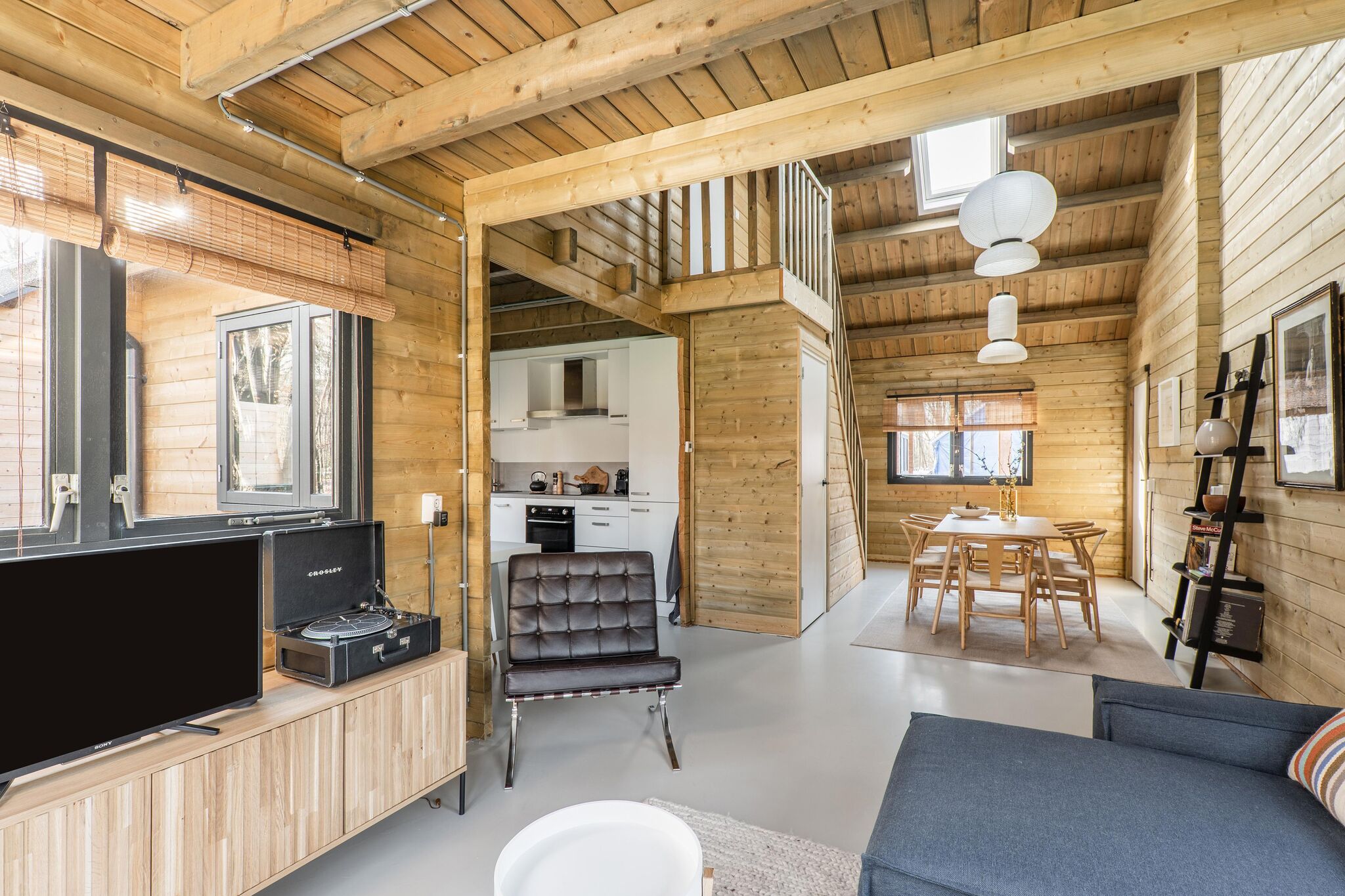Stimmungsvolles Holzhaus mitten in den Wäldern in Soesterberg