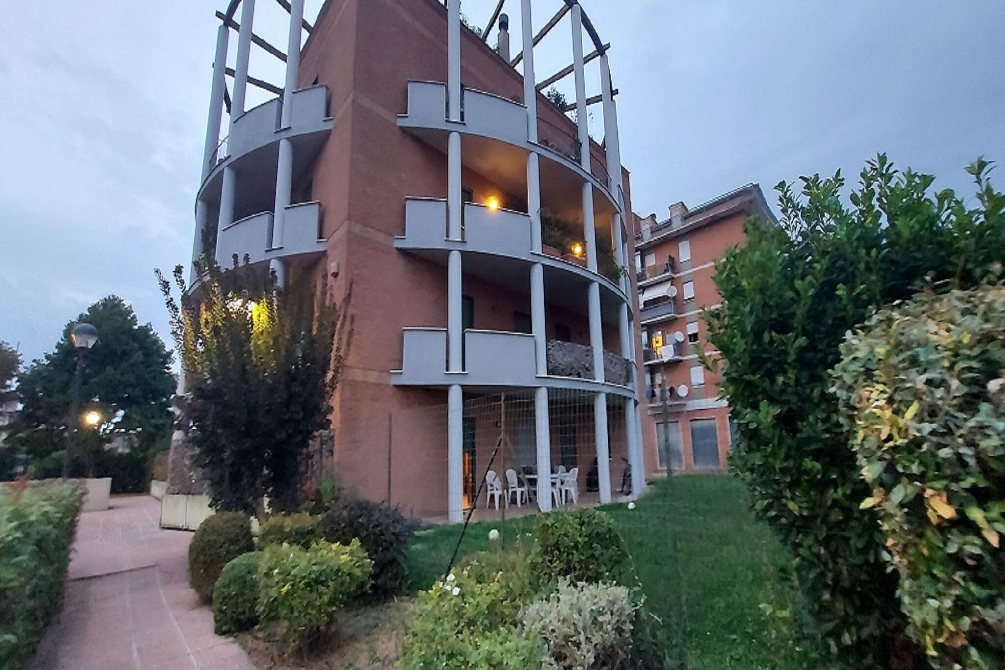 Leuk appartement in Marsciano met 3 balkons