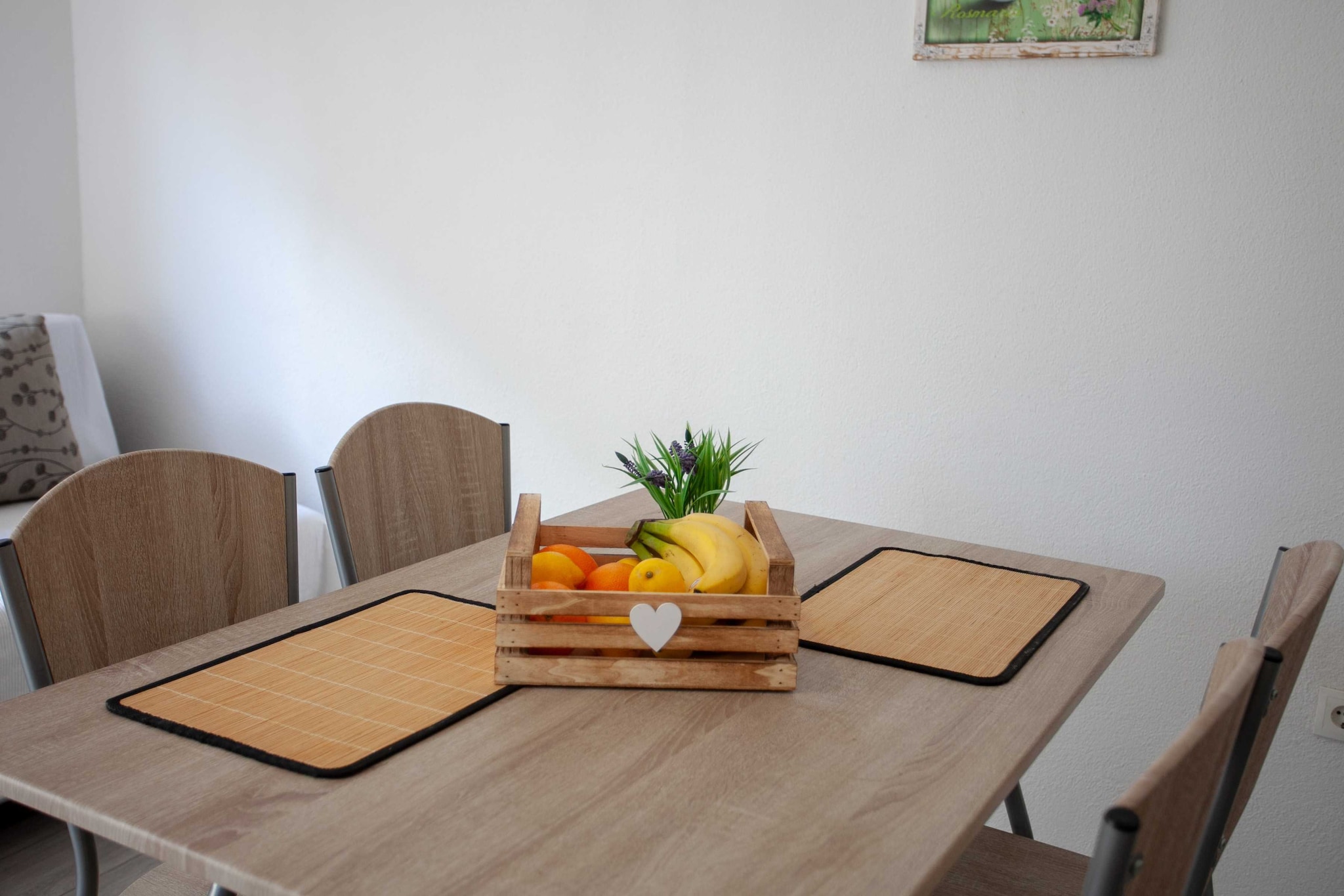 Apartments Sun & Sea - One Bedroom Apartment with Terrace (A1)-Eetkamer