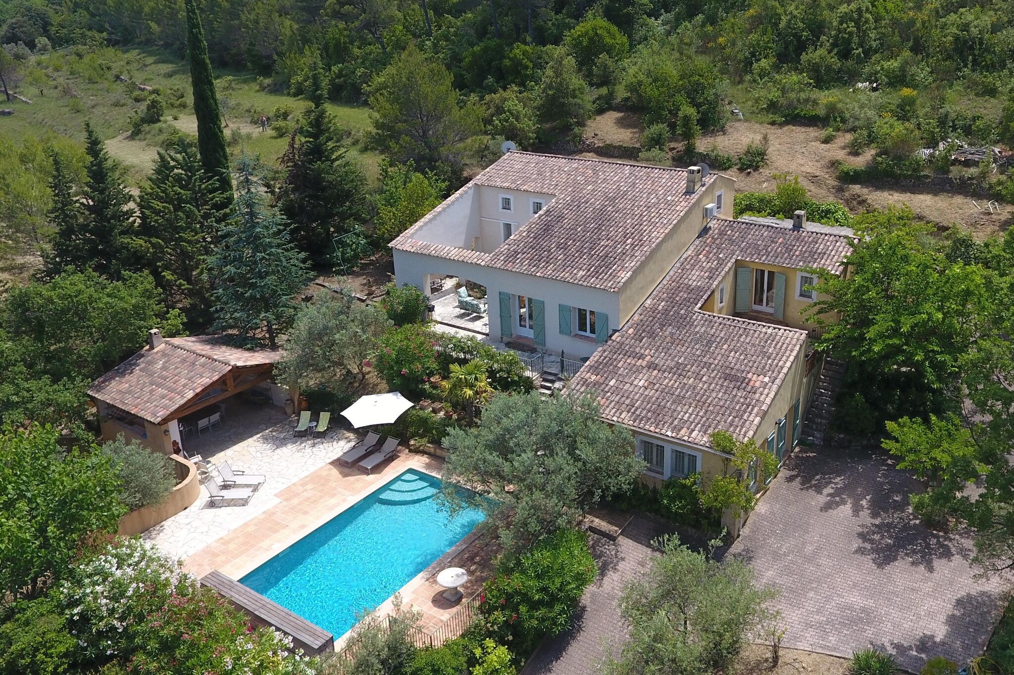 Spacious holiday home in Draguignan with private pool