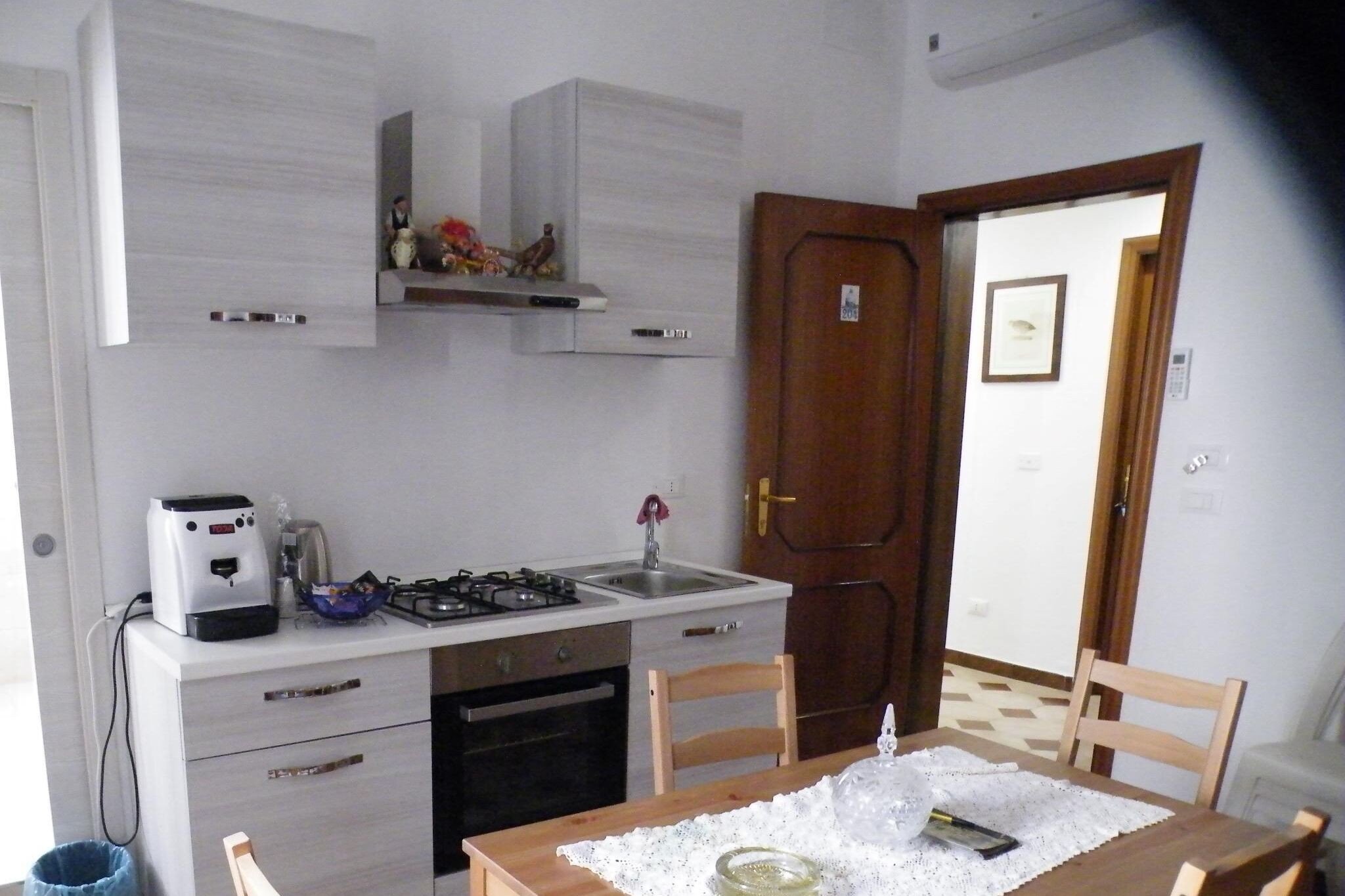 Spacious apartment in Noto with balcony