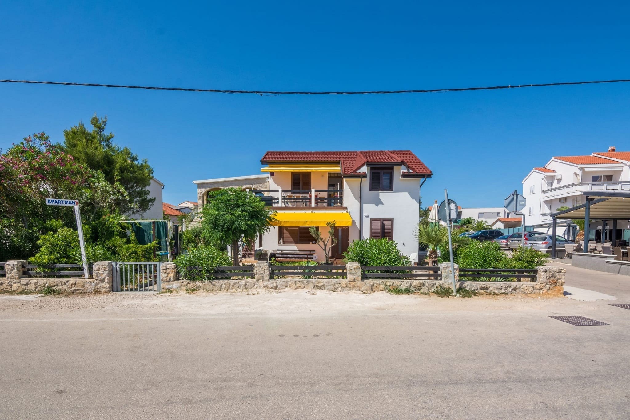 Apartments Sea Eyes - Two Bedroom Apartment with Balcony and Sea View (Kat)-Outdoor