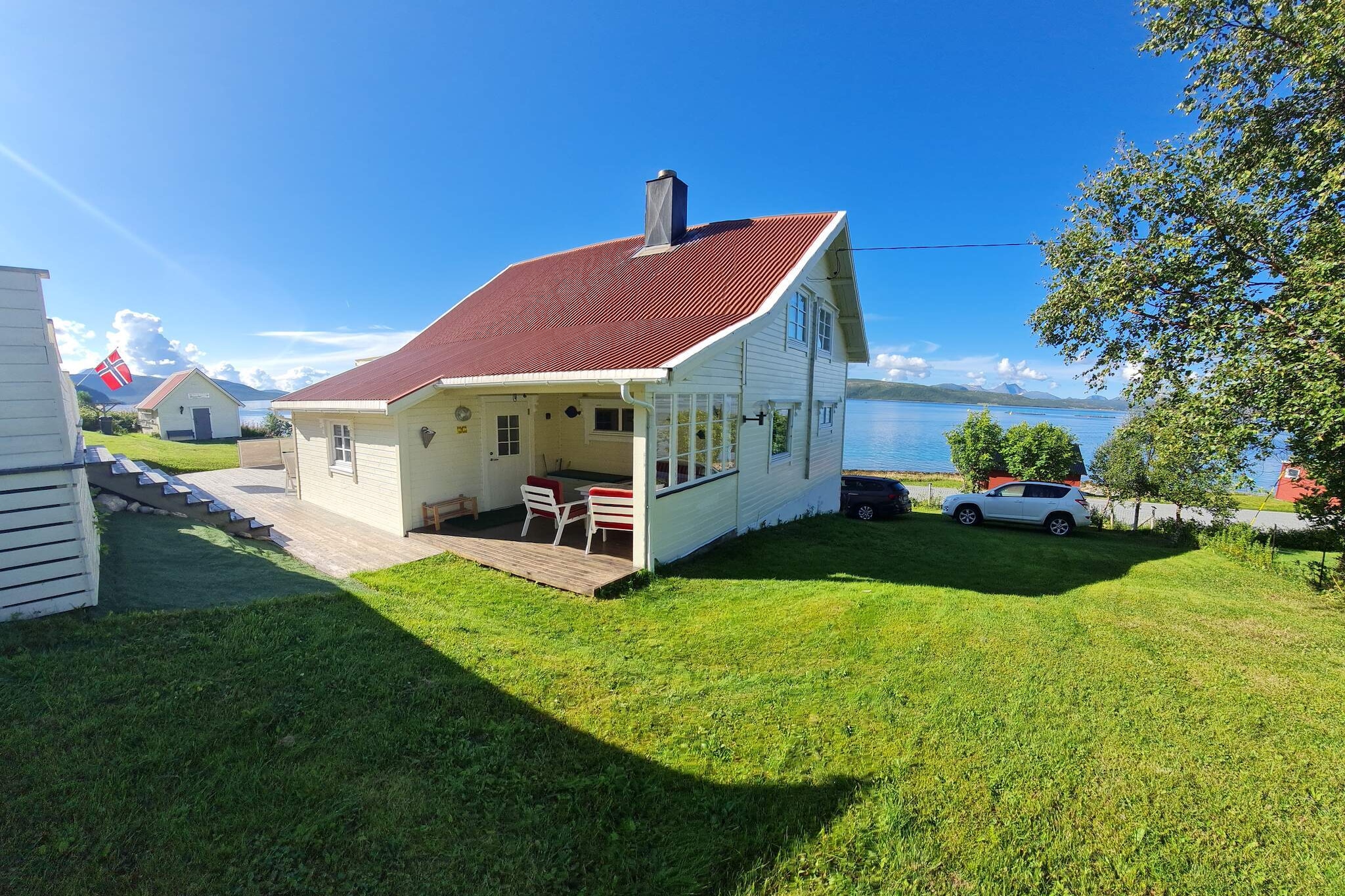 Maison de vacances pour 6 a Finnsnes-By Traum - Extérieur
