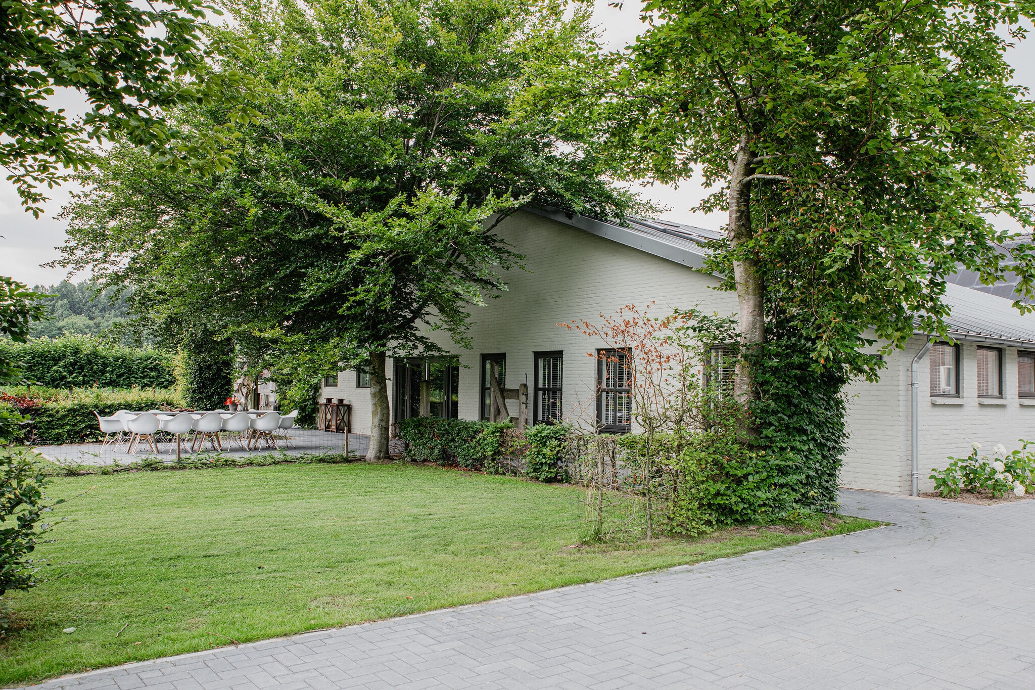 Ruim vakantiehuis in Leende met tuin