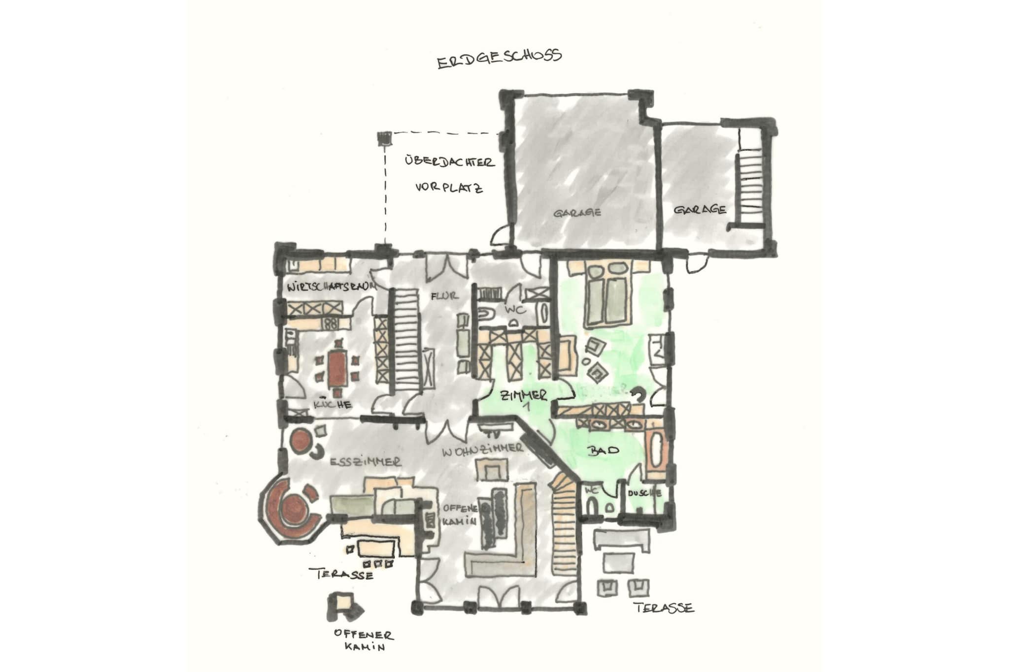 Luxury-Chalet in St Johann in Tirol-Plattegrond