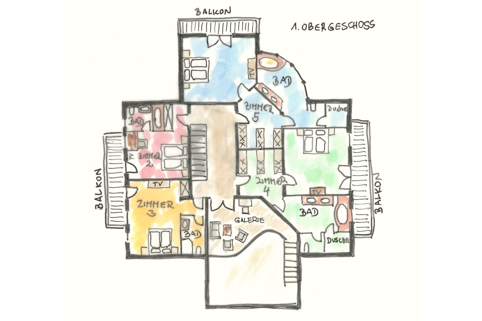 Luxury-Chalet in St Johann in Tirol-Plattegrond
