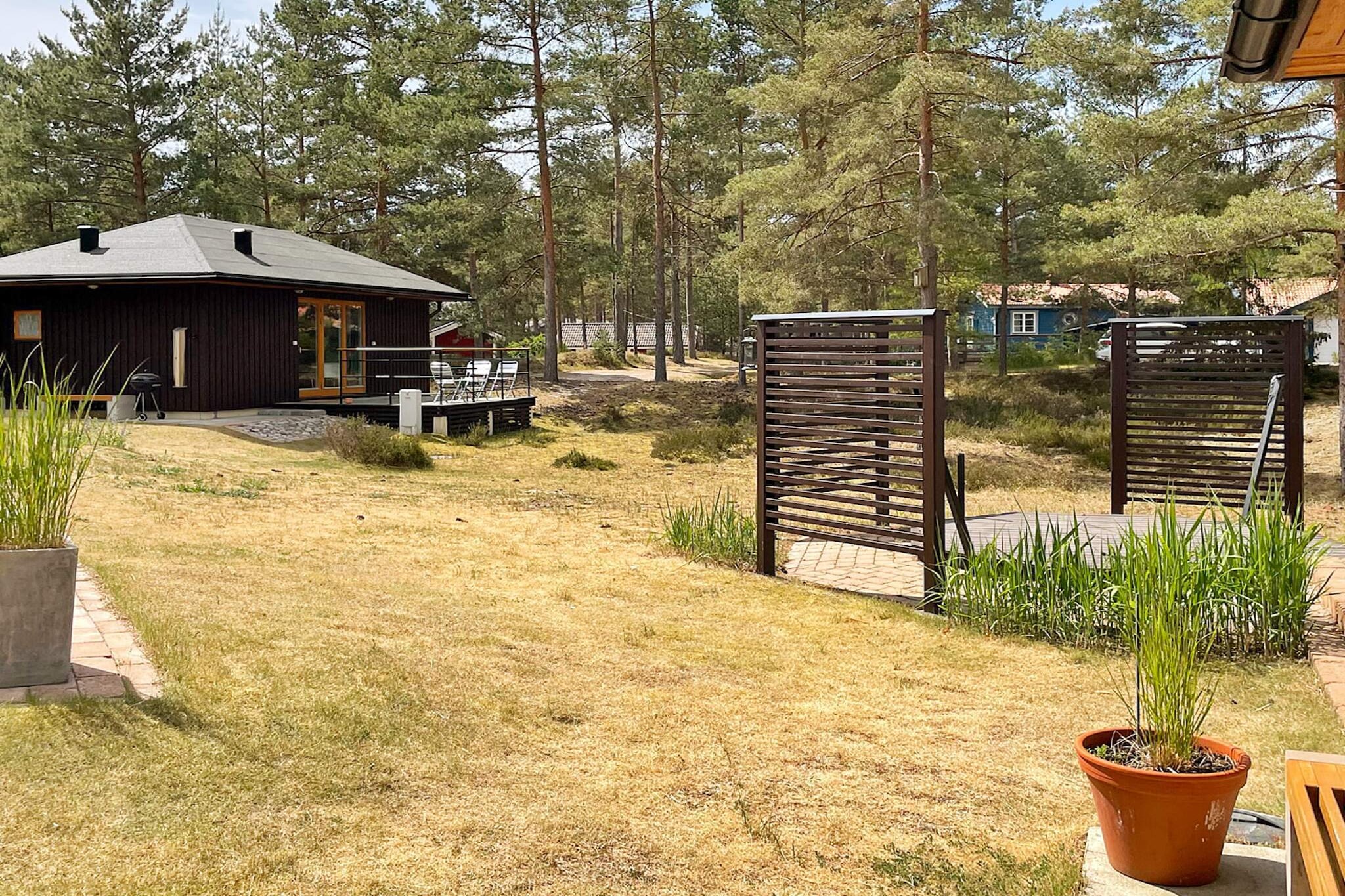 Cottage confortable près de la plage à Ahus - Extérieur