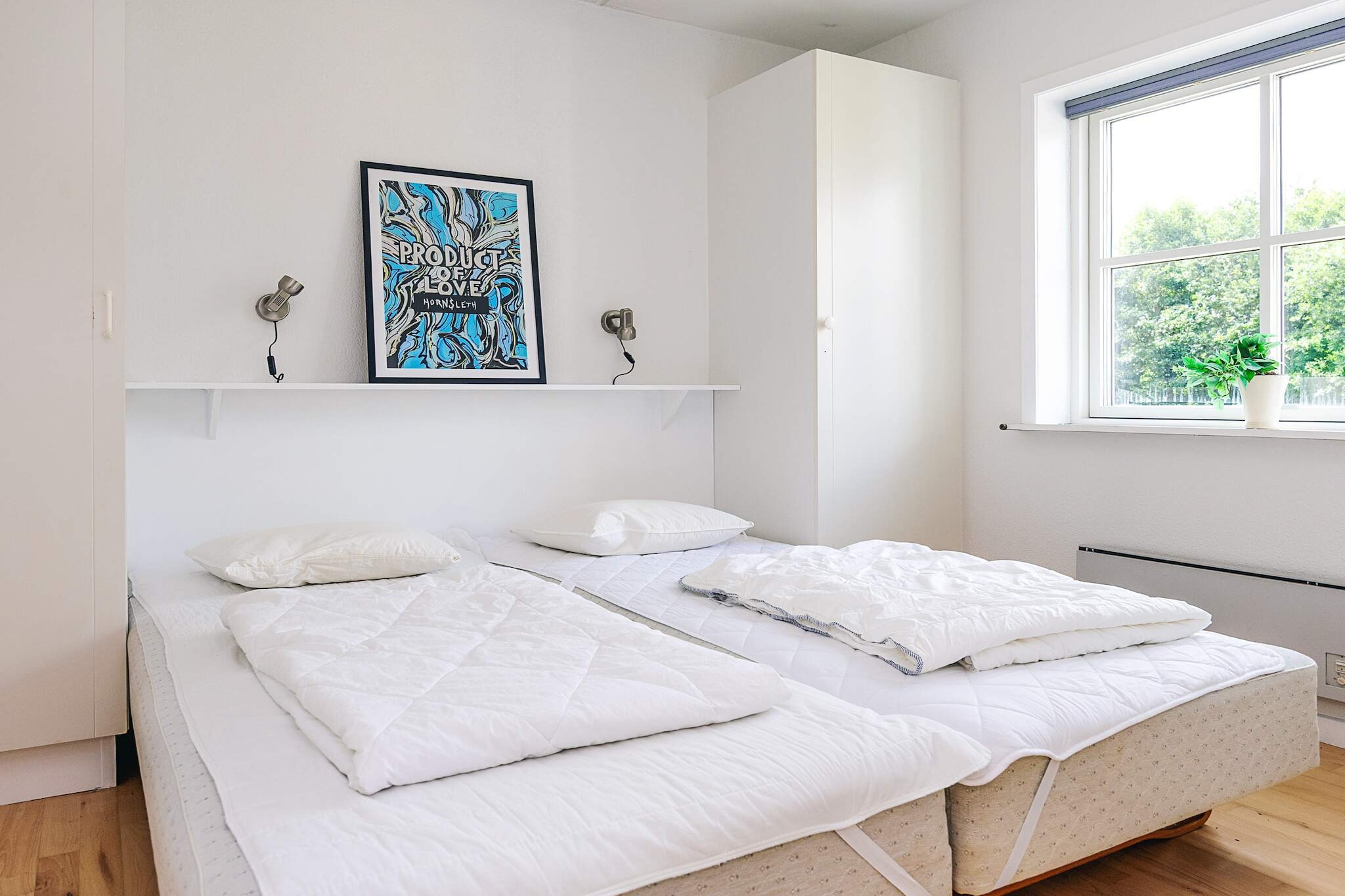Hals Apartment ligt op 100 meter van het strand. - Binnen