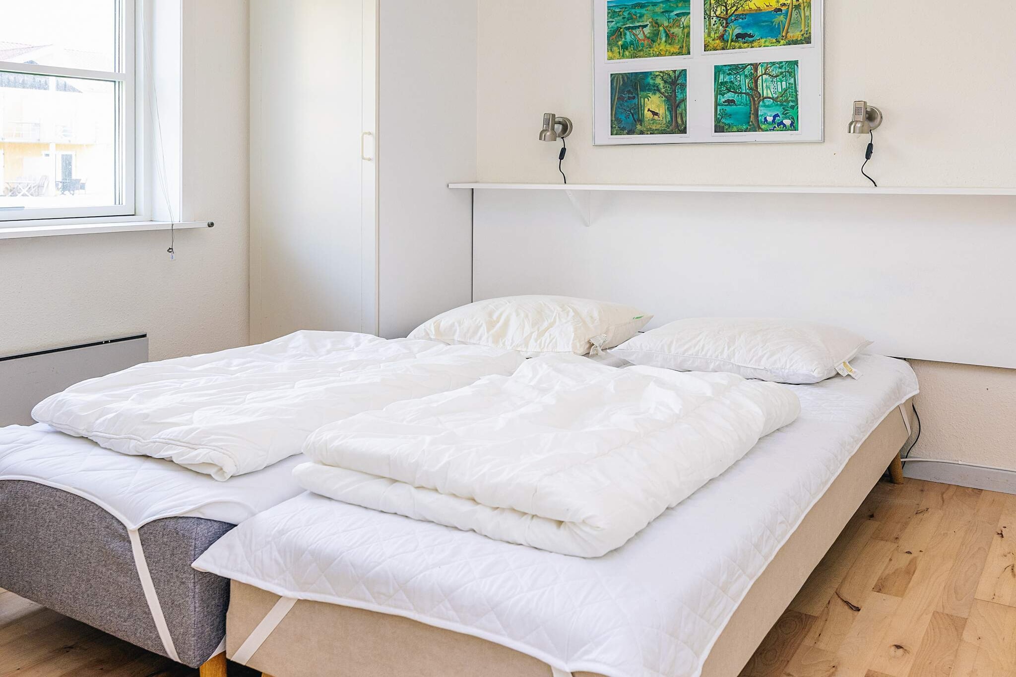 Hals Apartment ligt op 100 meter van het strand. - Binnen