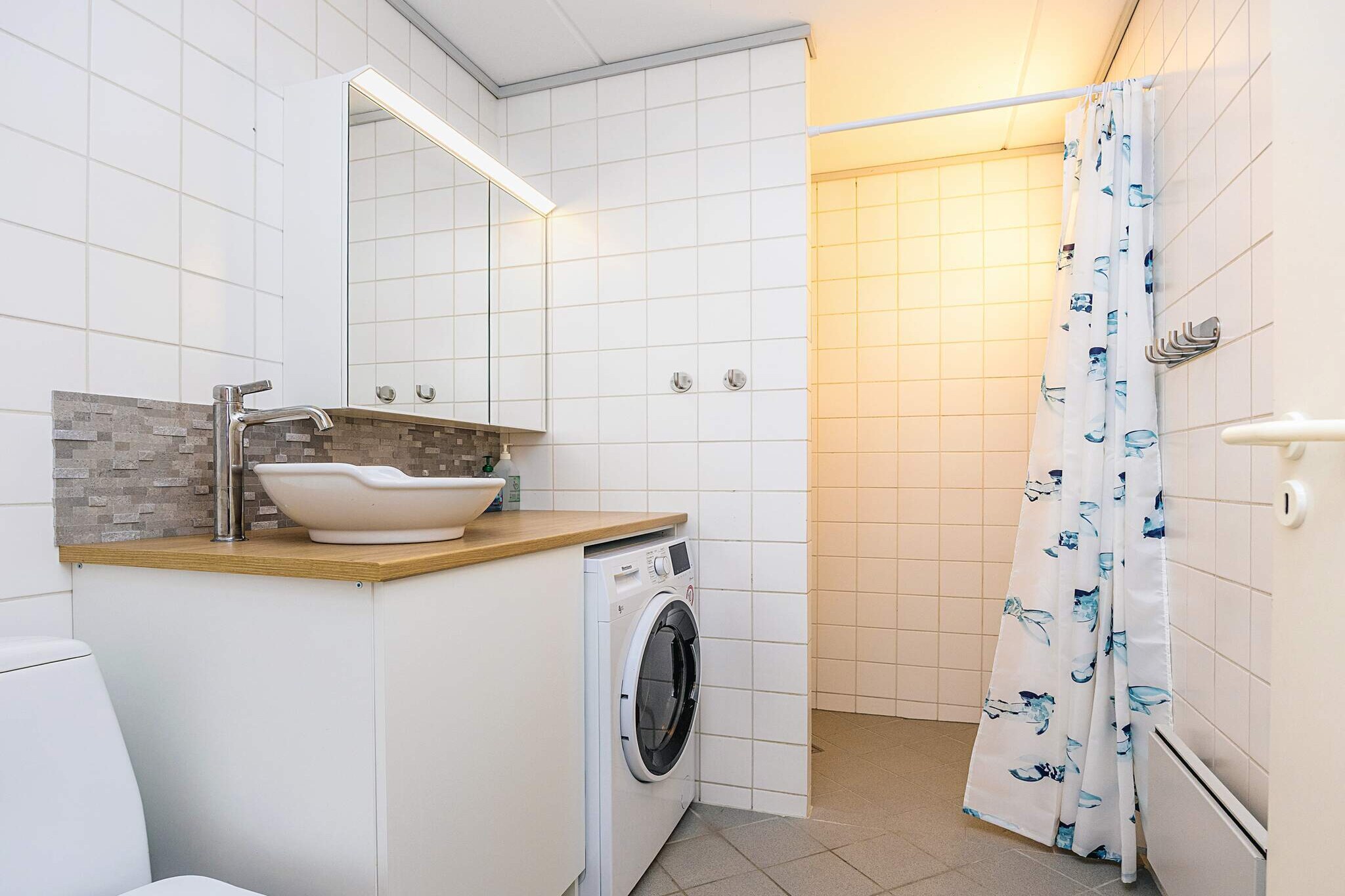 Hals Apartment ligt op 100 meter van het strand. - Binnen