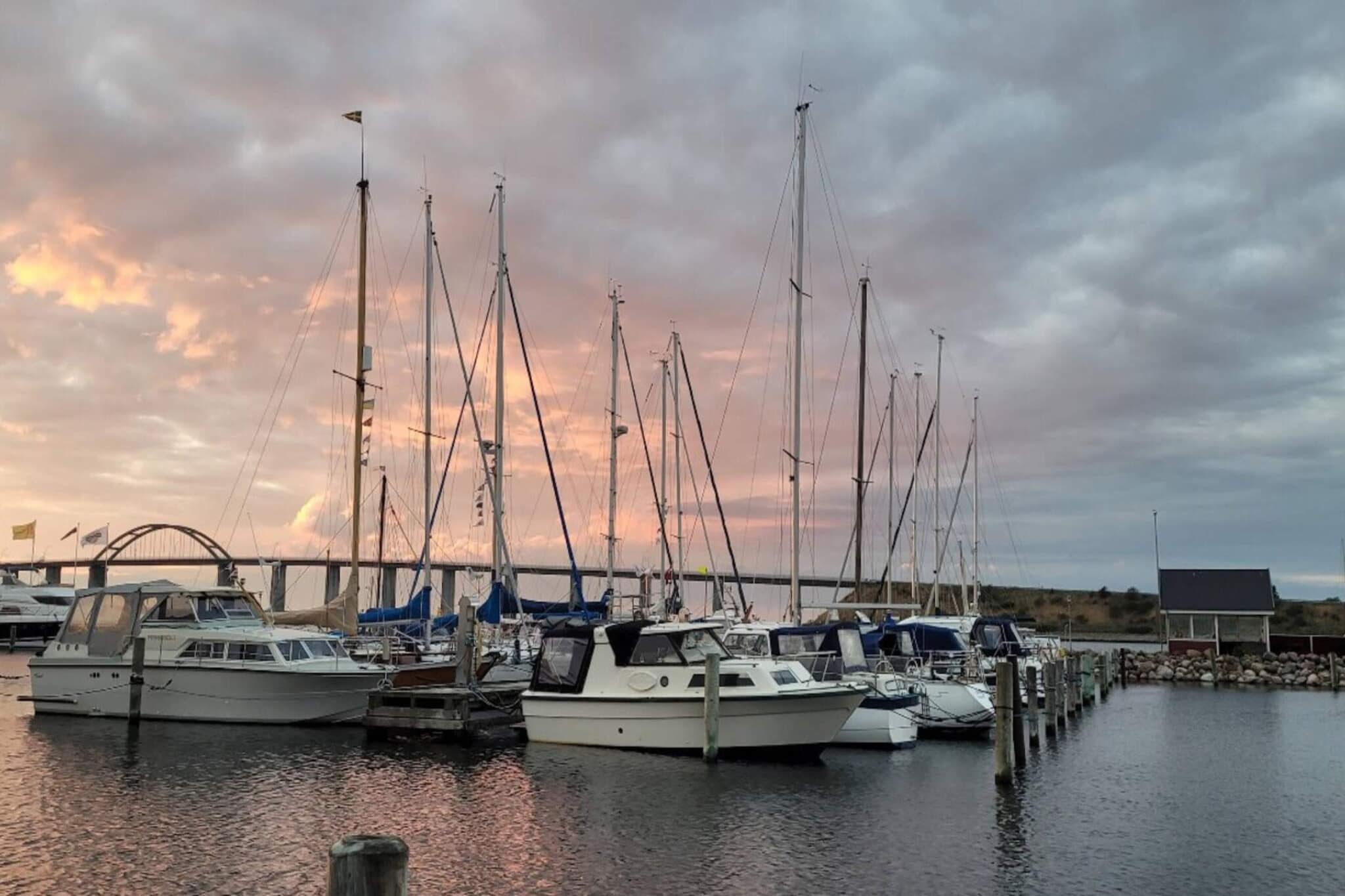 Maison de vacances pour 4 a Rudkøbing-By Traum-Vue sur l'eau