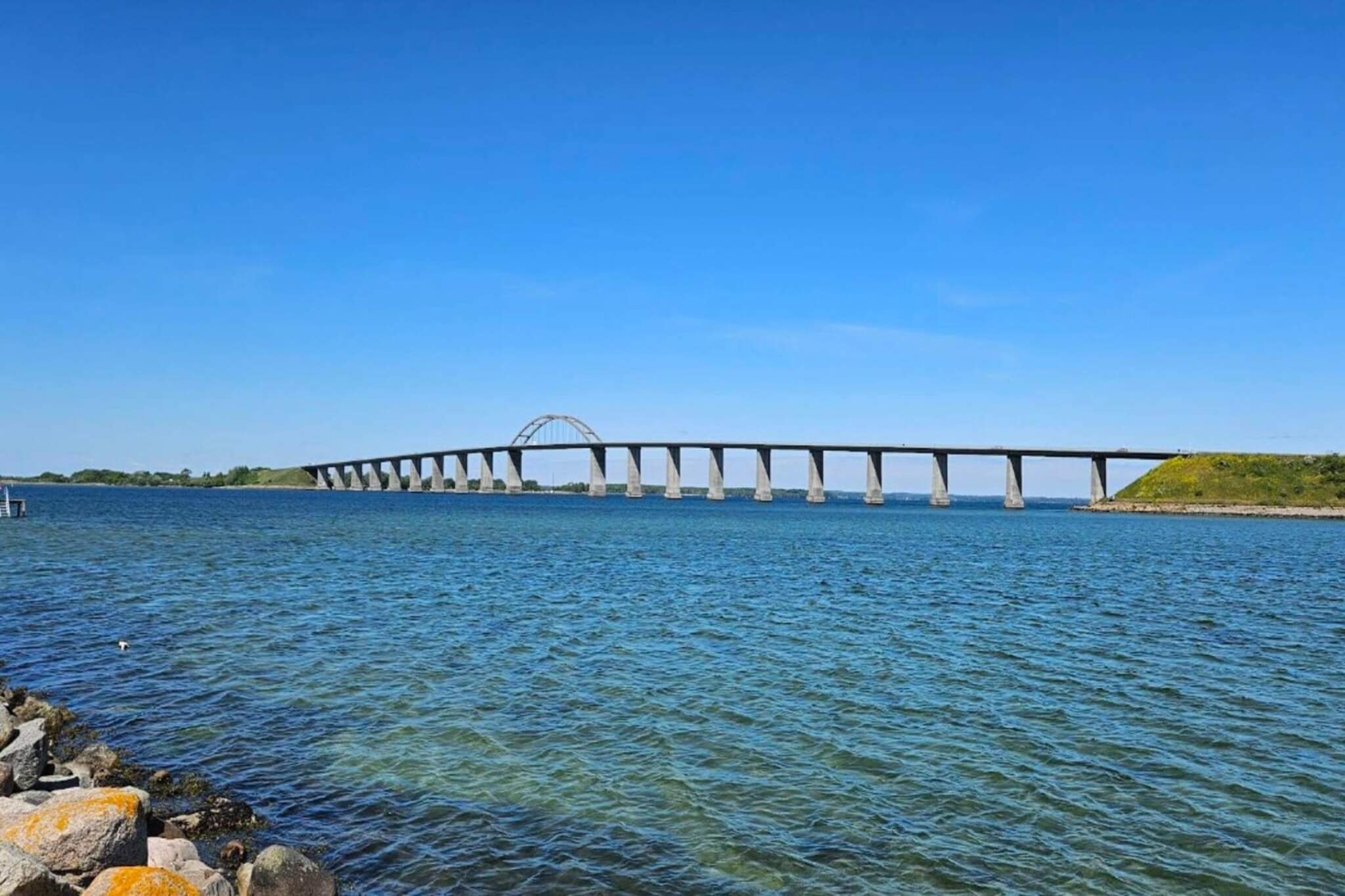 Maison de vacances pour 4 a Rudkøbing-By Traum-Vue sur l'eau