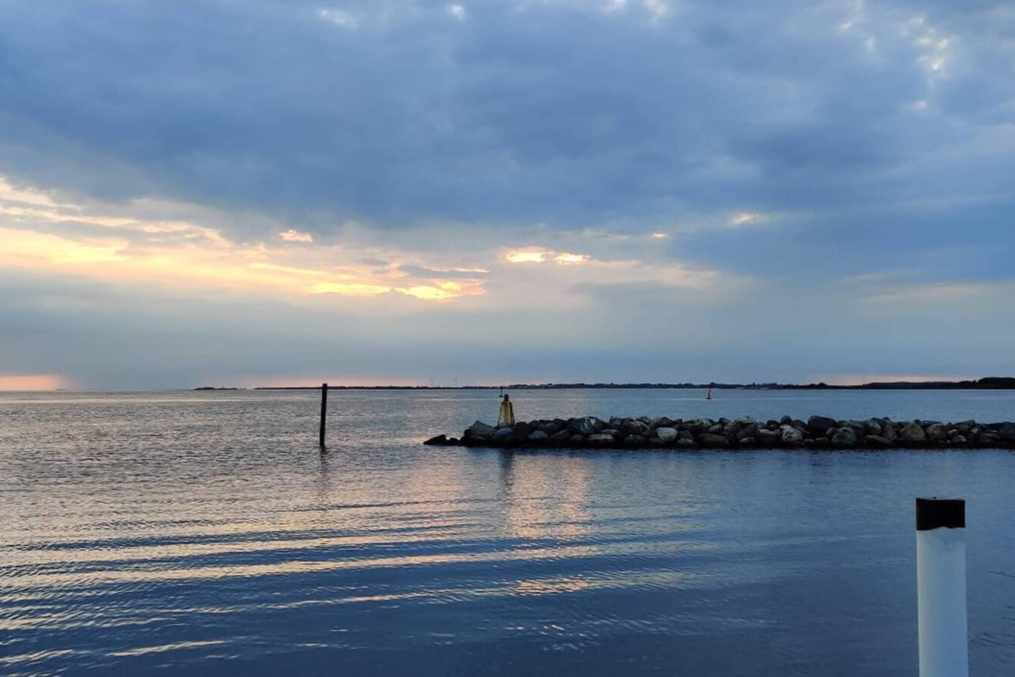 Maison de vacances pour 4 a Rudkøbing-By Traum - Vue sur l'eau