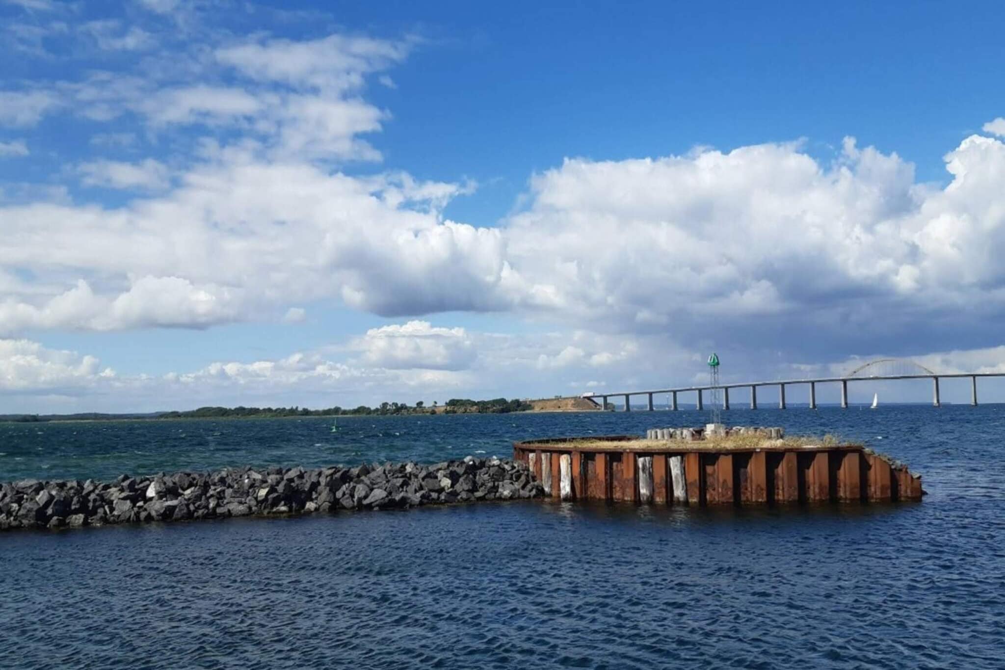 Maison de vacances pour 4 a Rudkøbing-By Traum - Vue sur l'eau