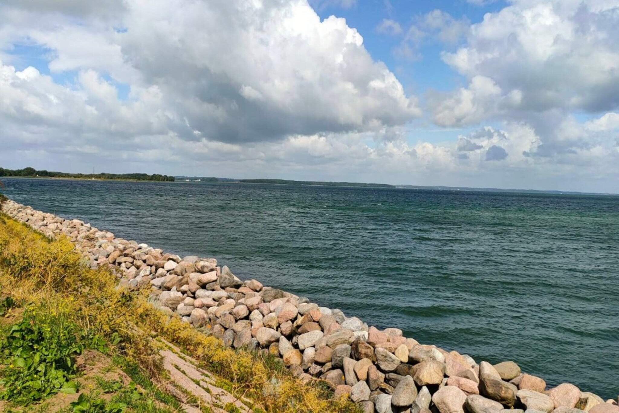Maison de vacances pour 4 a Rudkøbing-By Traum - Vue sur l'eau