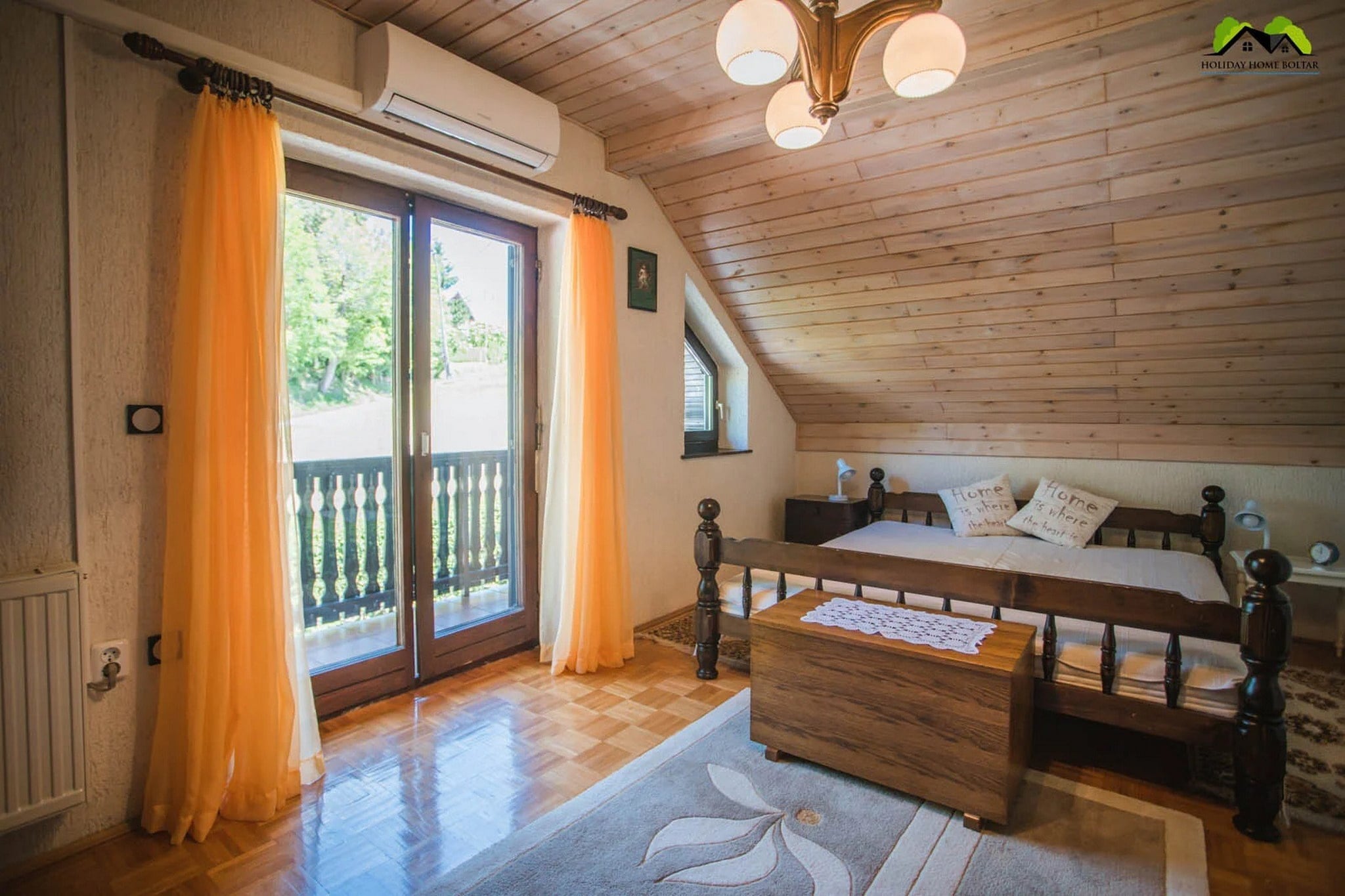 Holiday Home Boltar - Two Bedroom Holiday Home with Swimming Pool-Bedroom