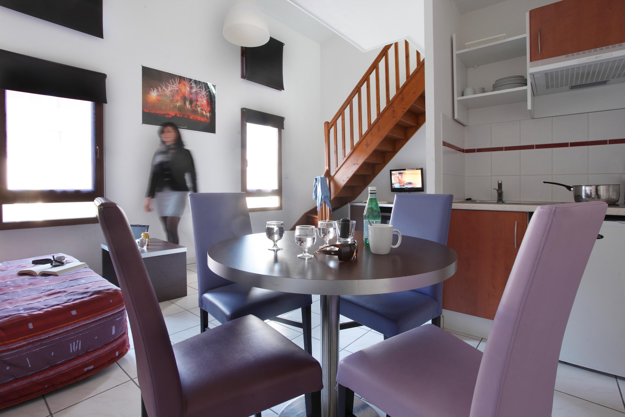 Résidence la Barbacane Carcassonne / Studio double 2 pers-Dining room