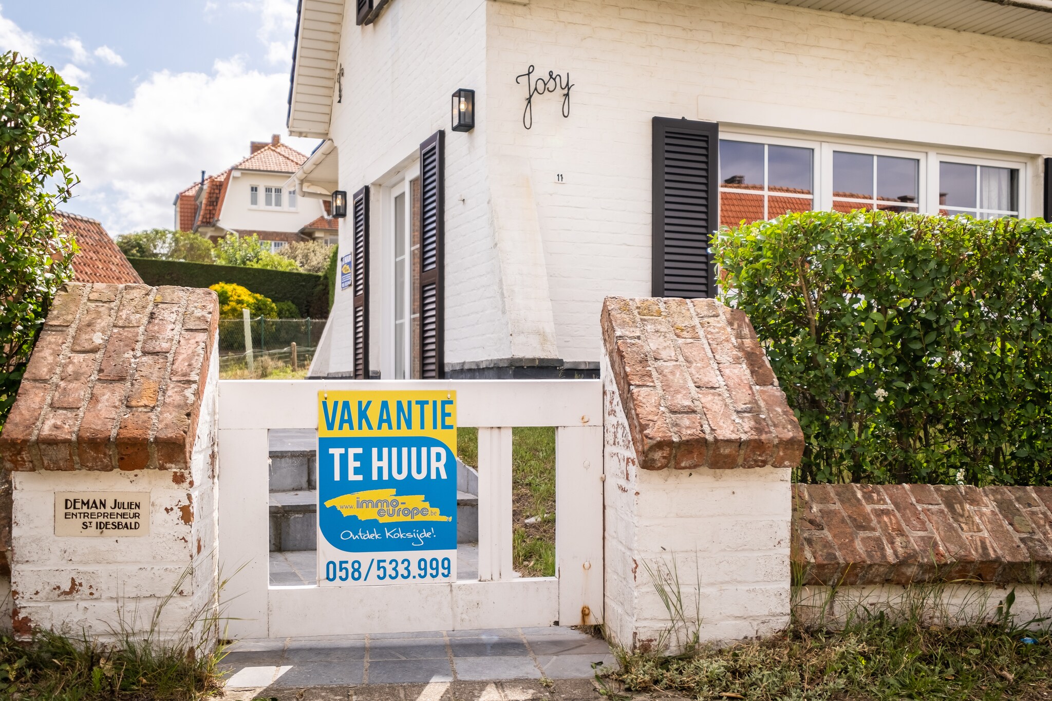 Villa in St-Idesbald near the Sea