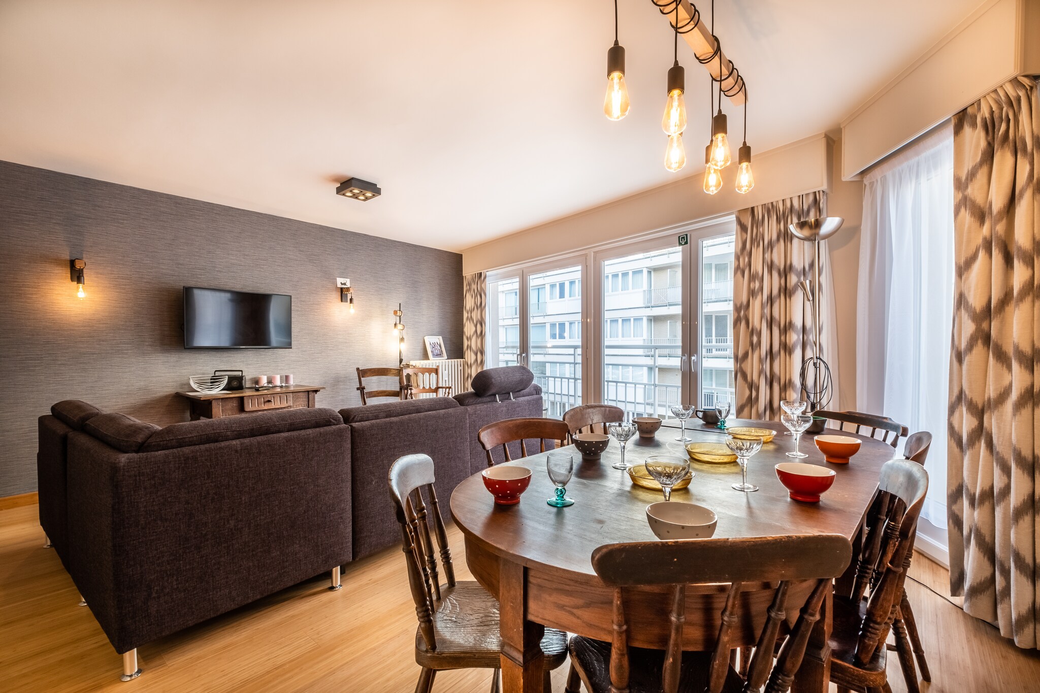 Apartment near Ostend with Sea View