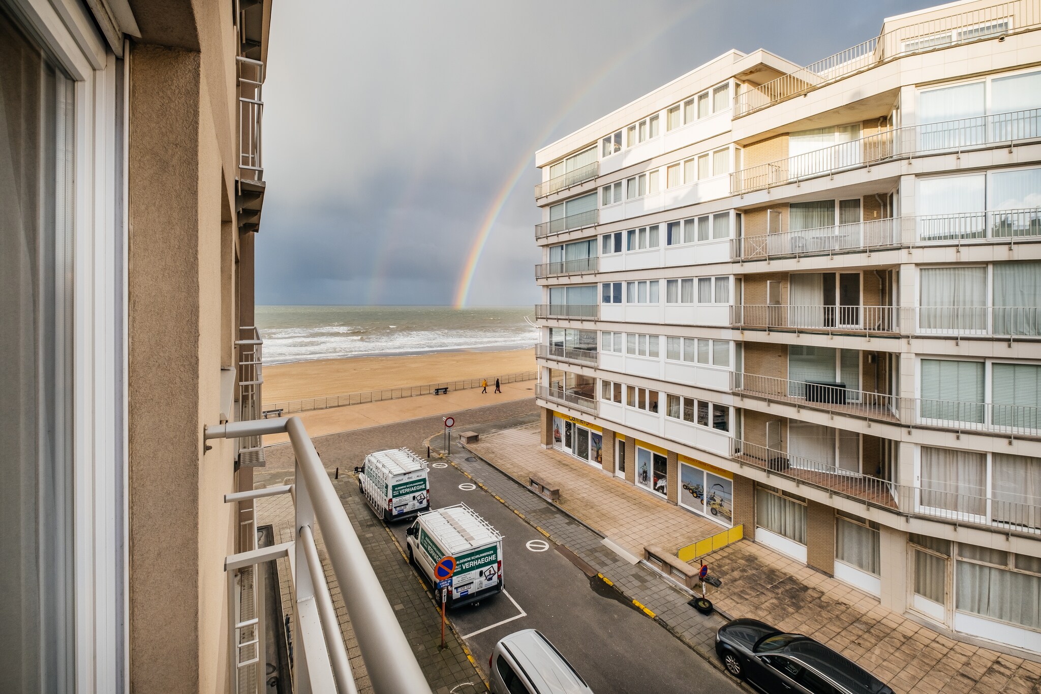 Apartment near Ostend with Sea View