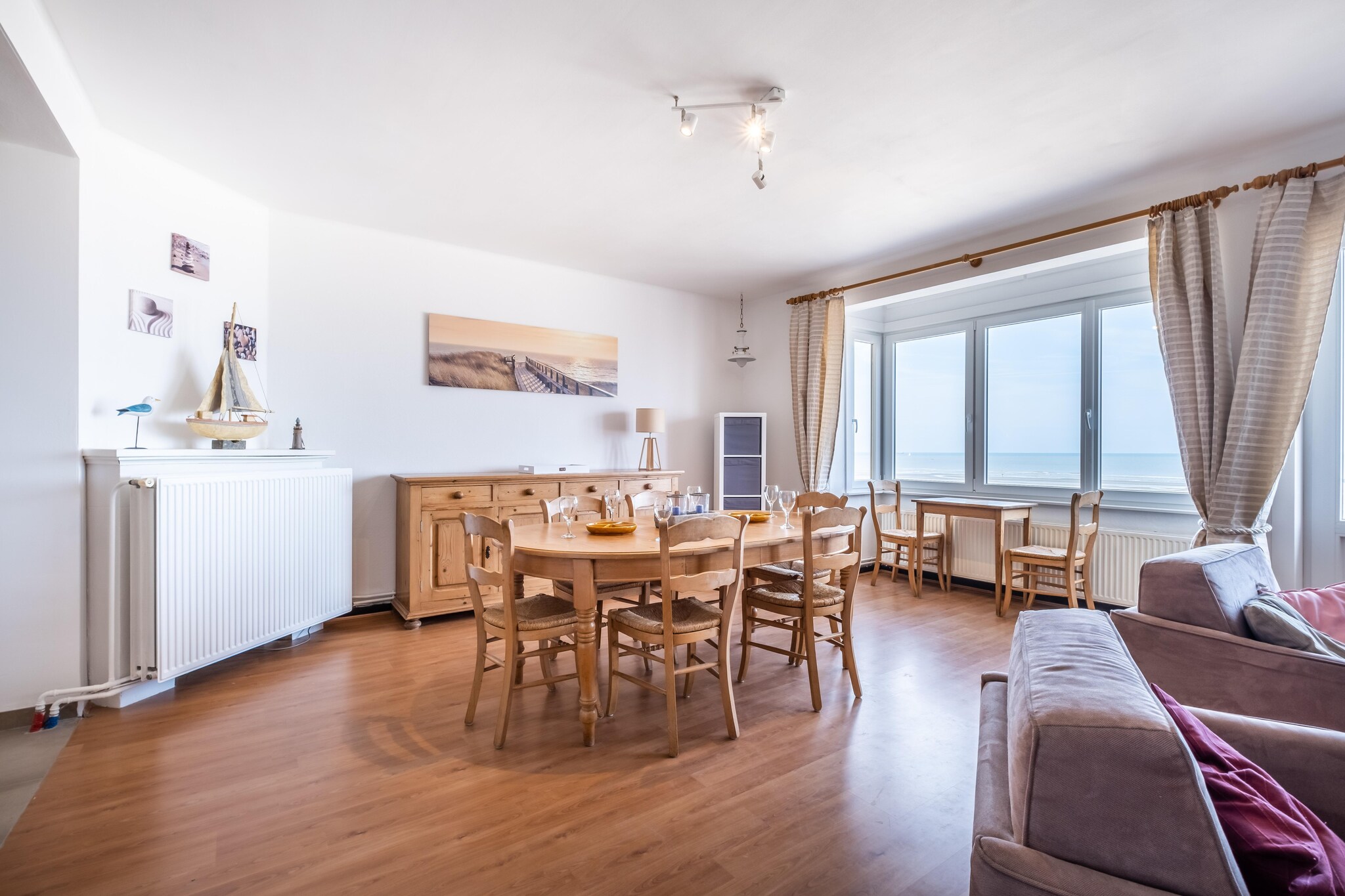 Apartment on Belgian Coast with Sea View