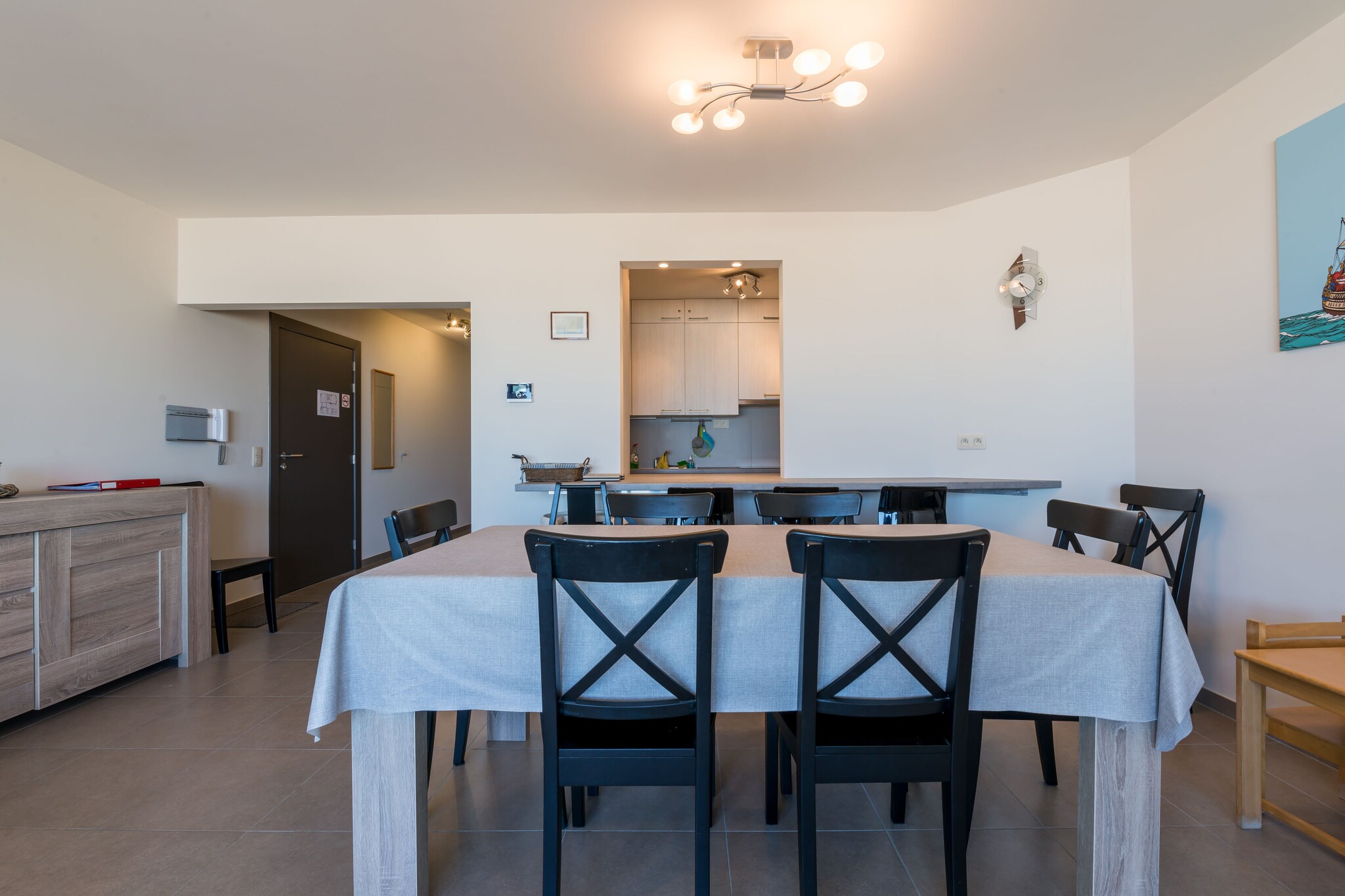 Apartment with Sea View near Belgian Coast