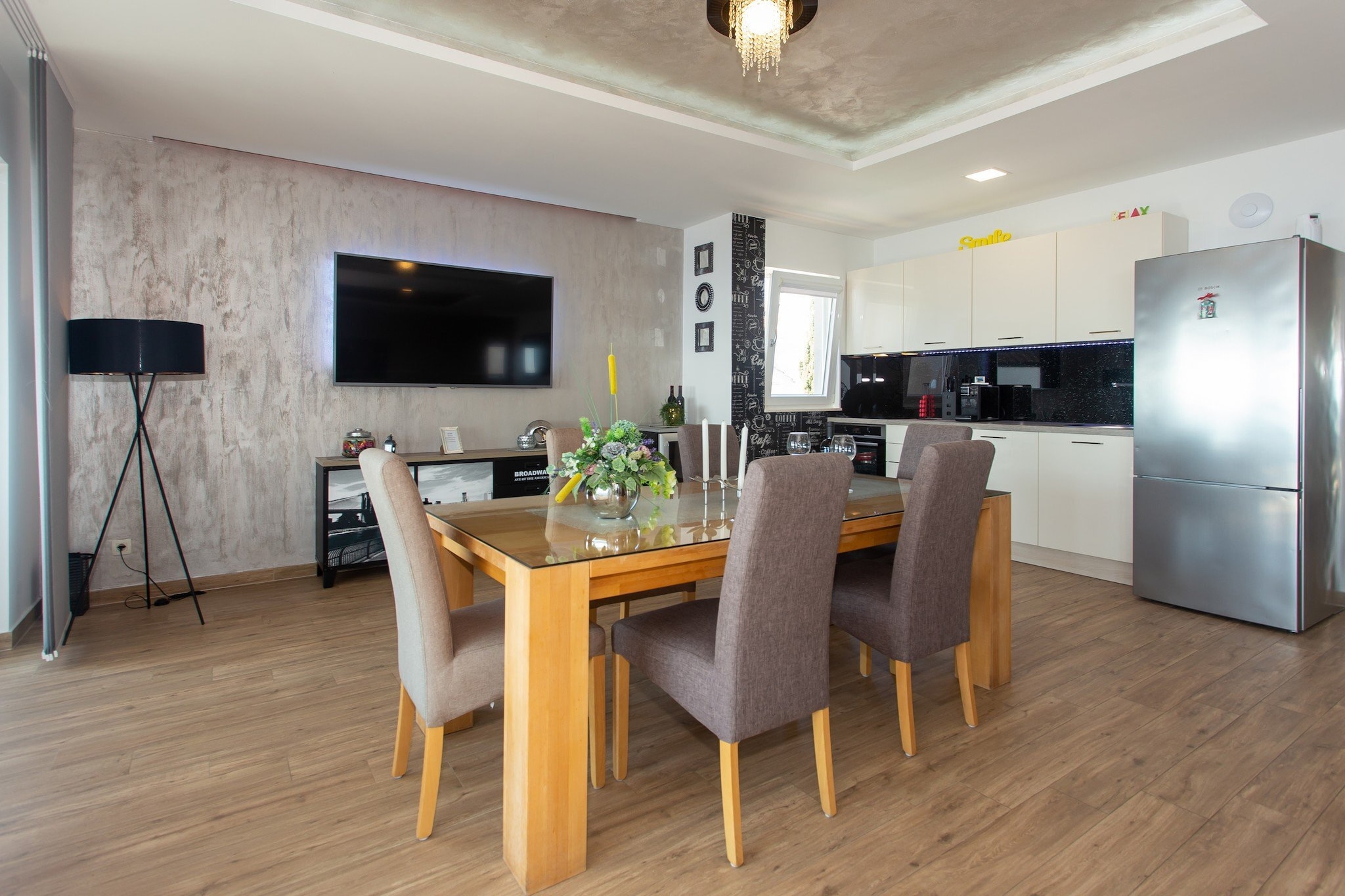 Apartments Aqua - Two Bedroom Apartment with Terrace and Sea View