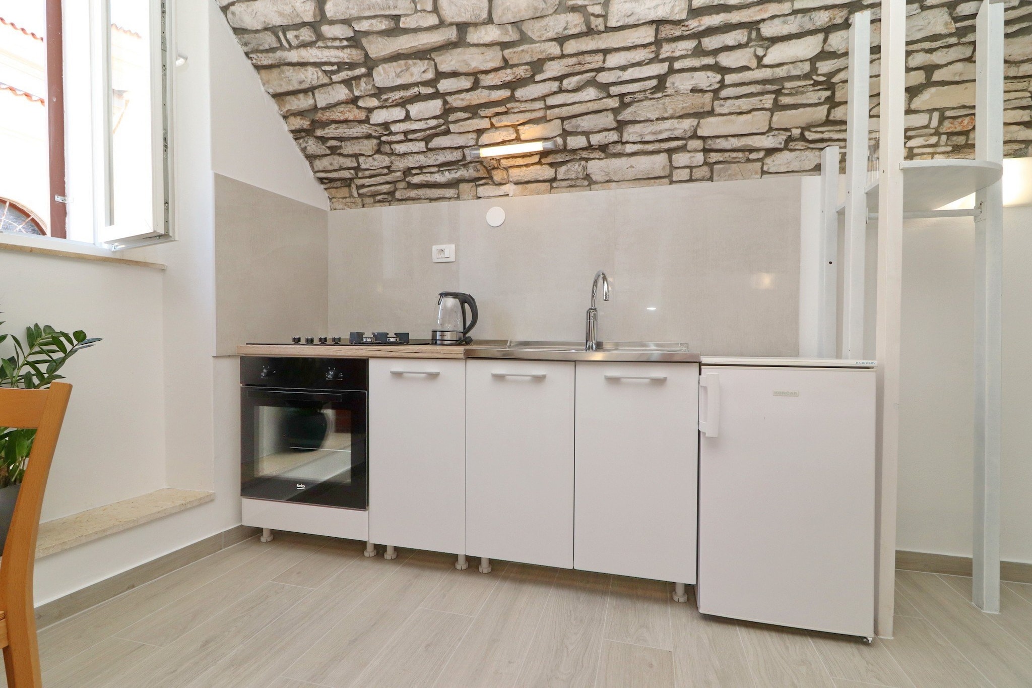 Studio Joković - Studio Apartment with Terrace and City View