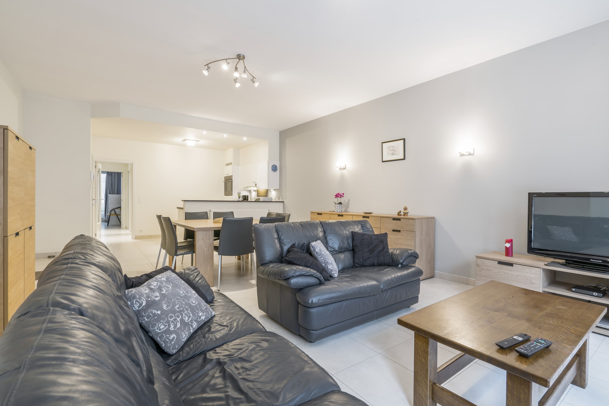 Apartment with modern kitchen
