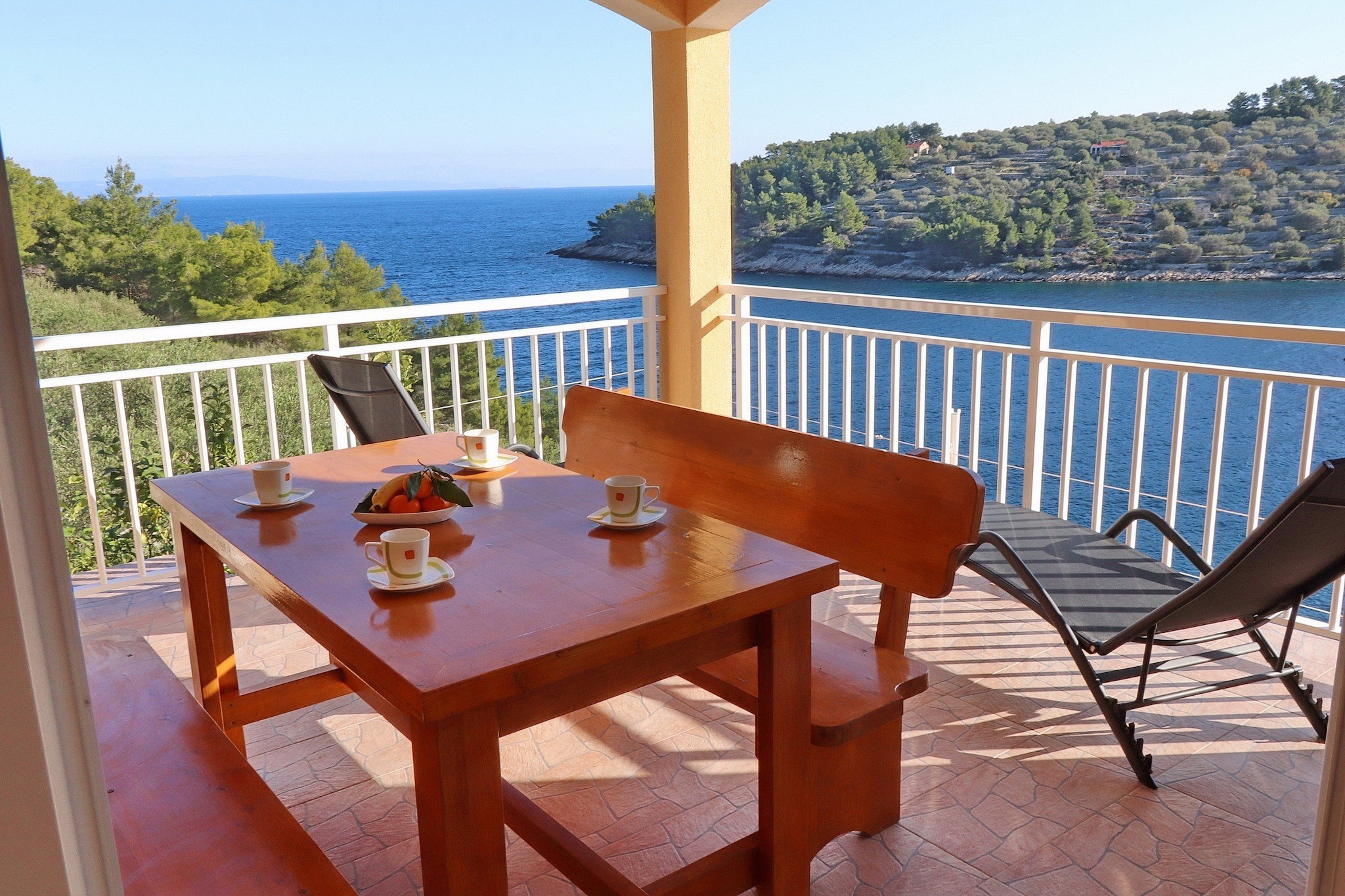 Peaceful Holiday House Senija - Four bedroom Holiday Home with Terrace and Sea View-Terrasse