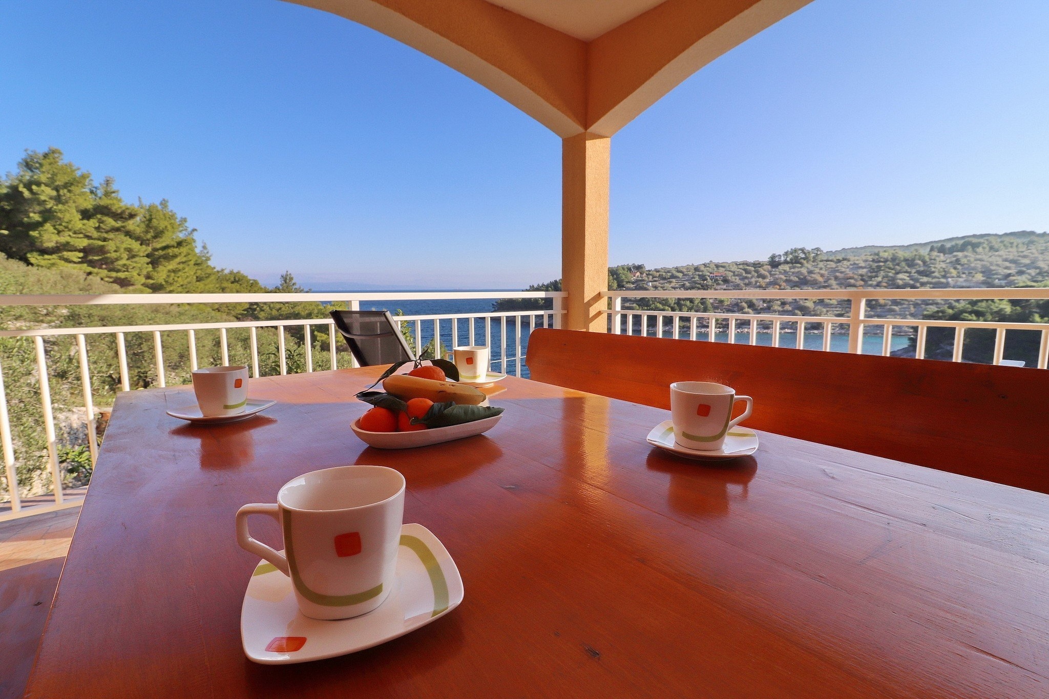 Peaceful Holiday House Senija - Four bedroom Holiday Home with Terrace and Sea View-Terrasse