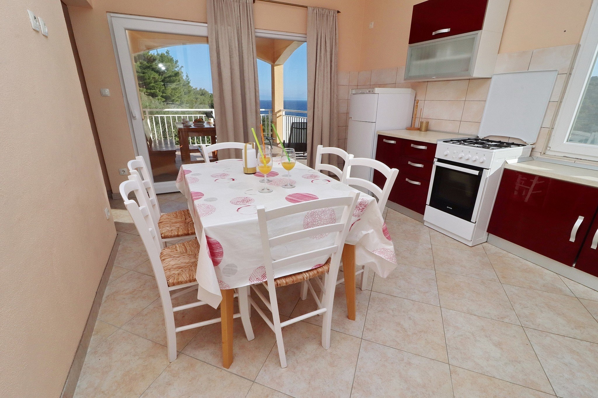Peaceful Holiday House Senija - Four bedroom Holiday Home with Terrace and Sea View