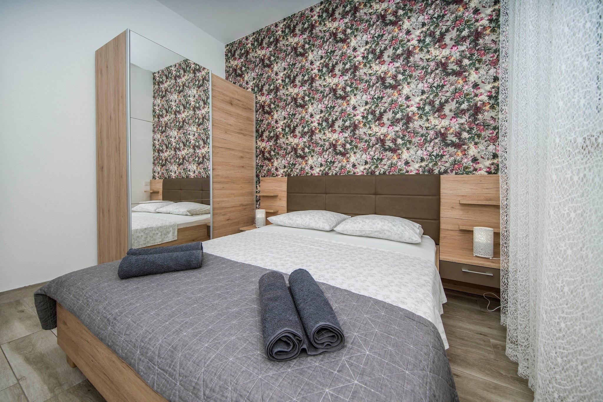 Holiday Home Relax -  One Bedroom Holiday Home with Hot Tub-Slaapkamer