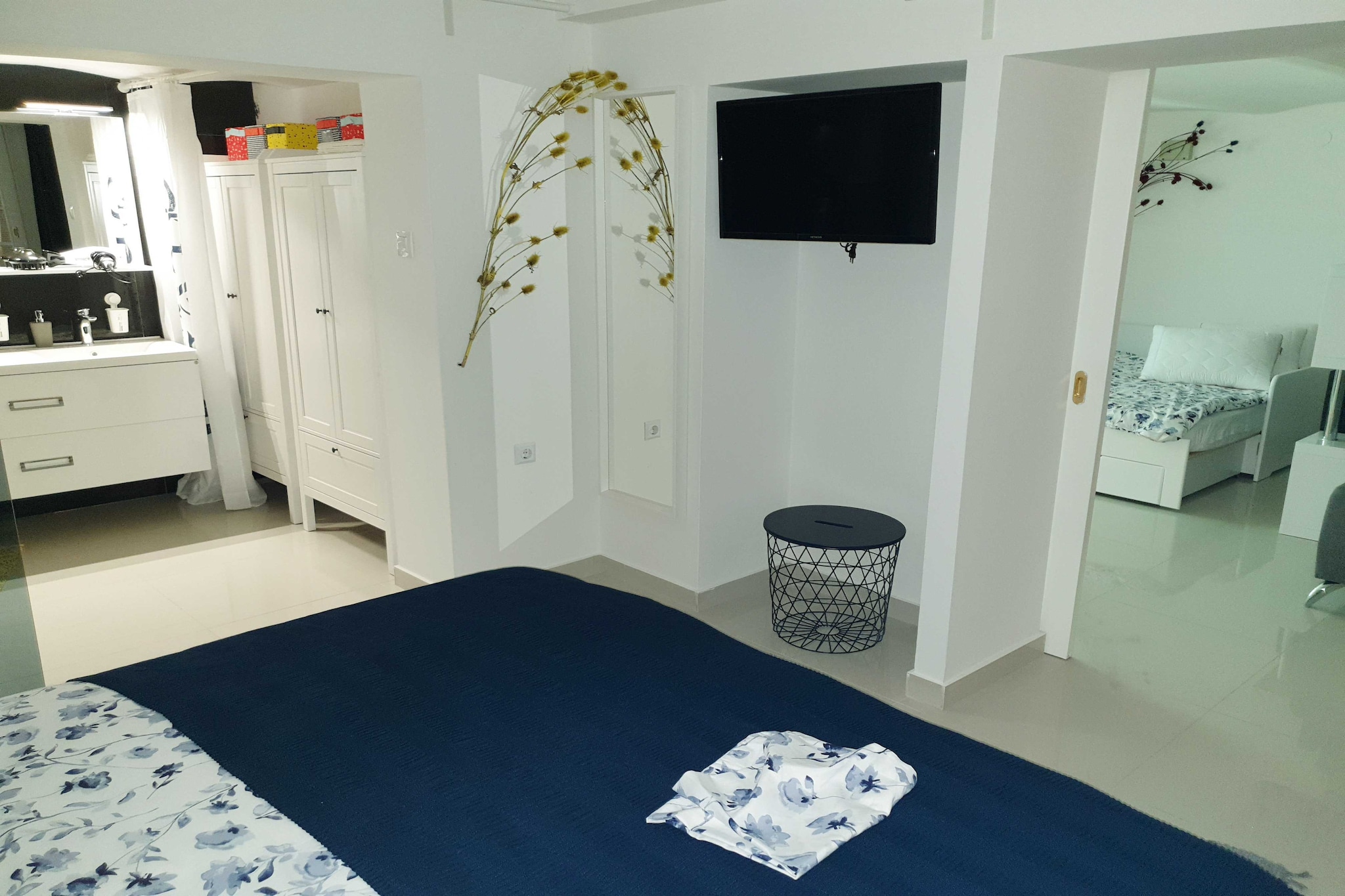 Apartment Vinko, Center - Two Bedroom Apartment with Shared Terrace - Schlafzimmer