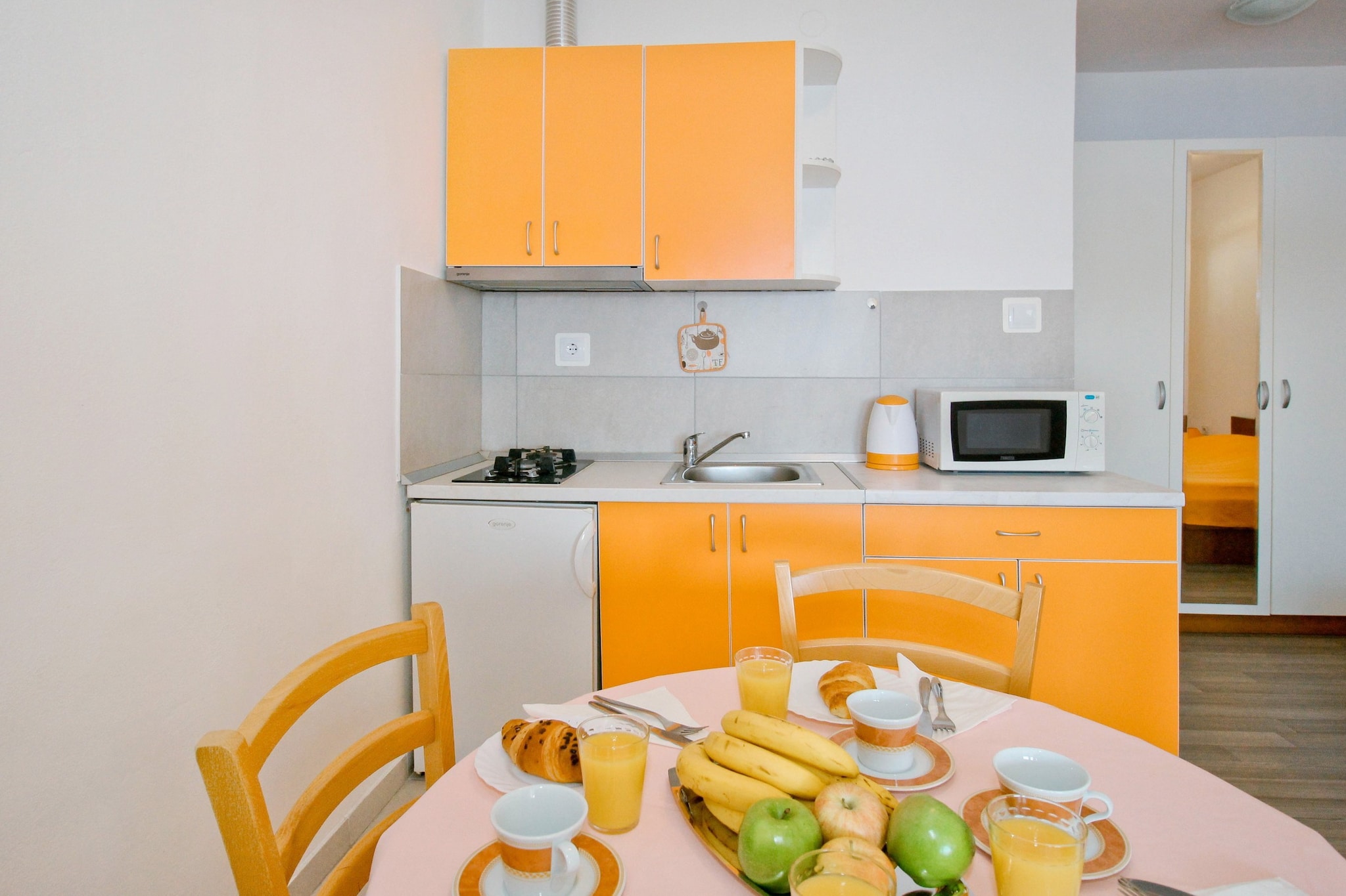Apartments Ane is a perfect spot for a relaxing summer vacation located in coastal village of Molunat, only 40 km away from historic Dubrovnik. 

A common BBQ facilities are at your disposal as well as a shared terrace with an outdoor furniture offers breathtaking views of the Adriatic sea.

Parking is free and available on site, reservation is not needed.

Luggage storage is possible prior check in and after check out, so you can explore the place a little more before your departure.

Baby cot is available upon request.

This two bedroom apartment with balcony and sea view can accommodate up to four people. It features WIFI, SAT LCD TV as well as air-conditioning. The kitchen is combined with dining area and equipped with refrigerator, water kettle, microwave, stove and kitchen utensils. The private bathroom comes with a shower and toilet. 
Bed linen as well as towels are at your disposal.

Molunat Bay, where the accommodation is located is perfect place for relaxing vacation.  It is a small tourist and fishing village, situated 27 km from Cavtat and 43.5 km from Dubrovnik. This location is perfect for guests who love to enjoy the sun and the sea, being close to Dubrovnik, but far enough to avoid the crowds and keep their peace and privacy. Apartment is only 5 minutes away from the nearest beach. Grocery store and bakery can be reached within 200 meters. Old Town of Dubrovnik is 41 kilometers away. Nearest bus stop is in 300 meters range of the property.

Dubrovnik Airport is located  22 km from the property ,while Dubrovnik Main bus station and Ferry port are 44 km away.