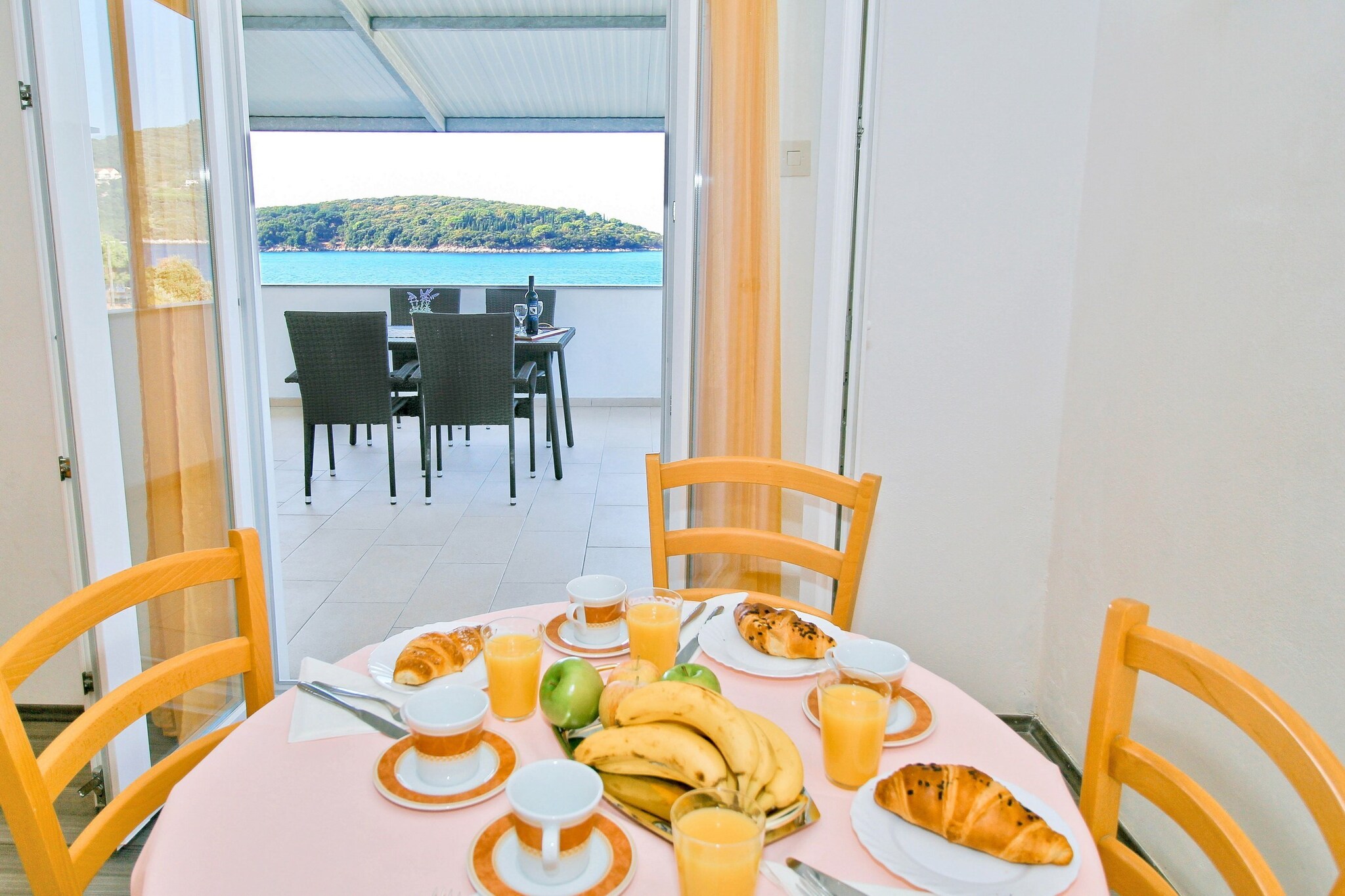 Apartments Ane - Two Bedroom Apartment with Balcony and Sea View