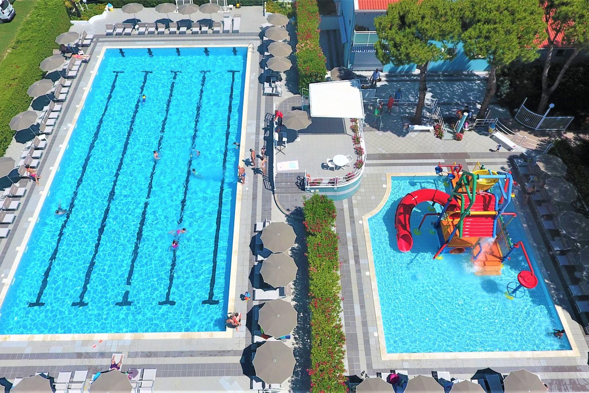 Charmant vakantiehuis in Lido di Pomposa met gedeeld zwembad