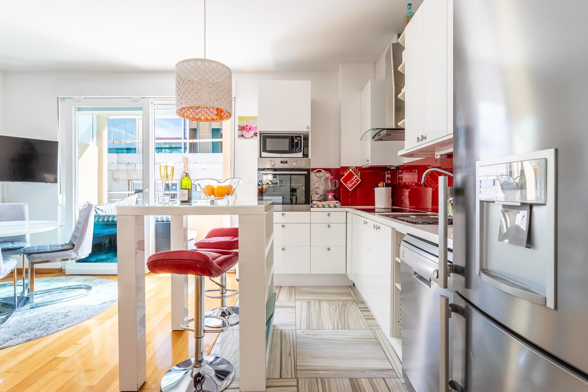 Apartment Bacvice-Keuken