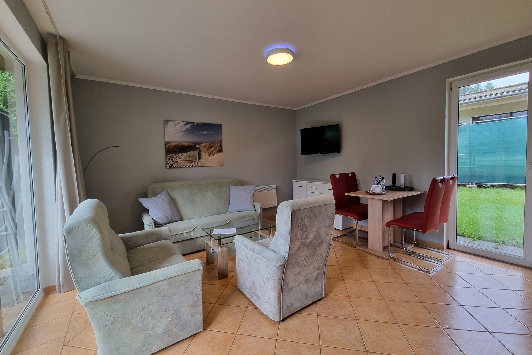 Reihenbungalow Nr 8-Woonkamer