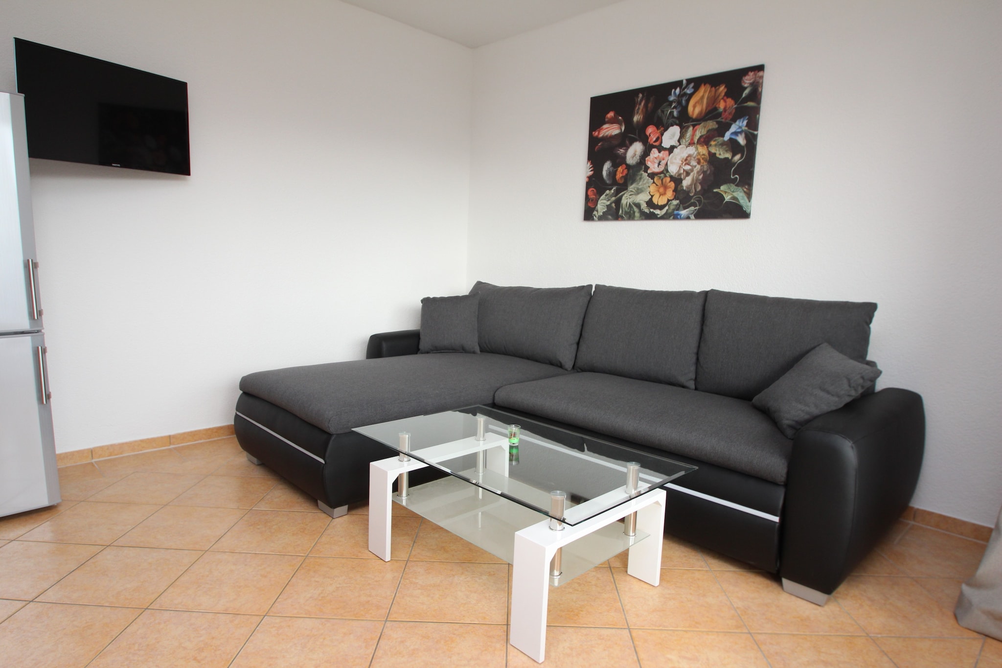 Reihenbungalow Nr 9-Woonkamer