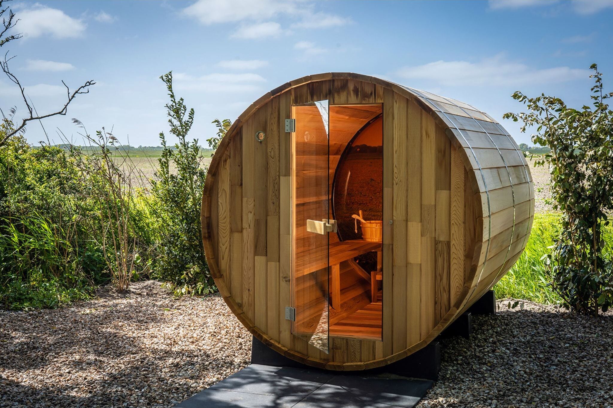Villa pour animaux avec sauna