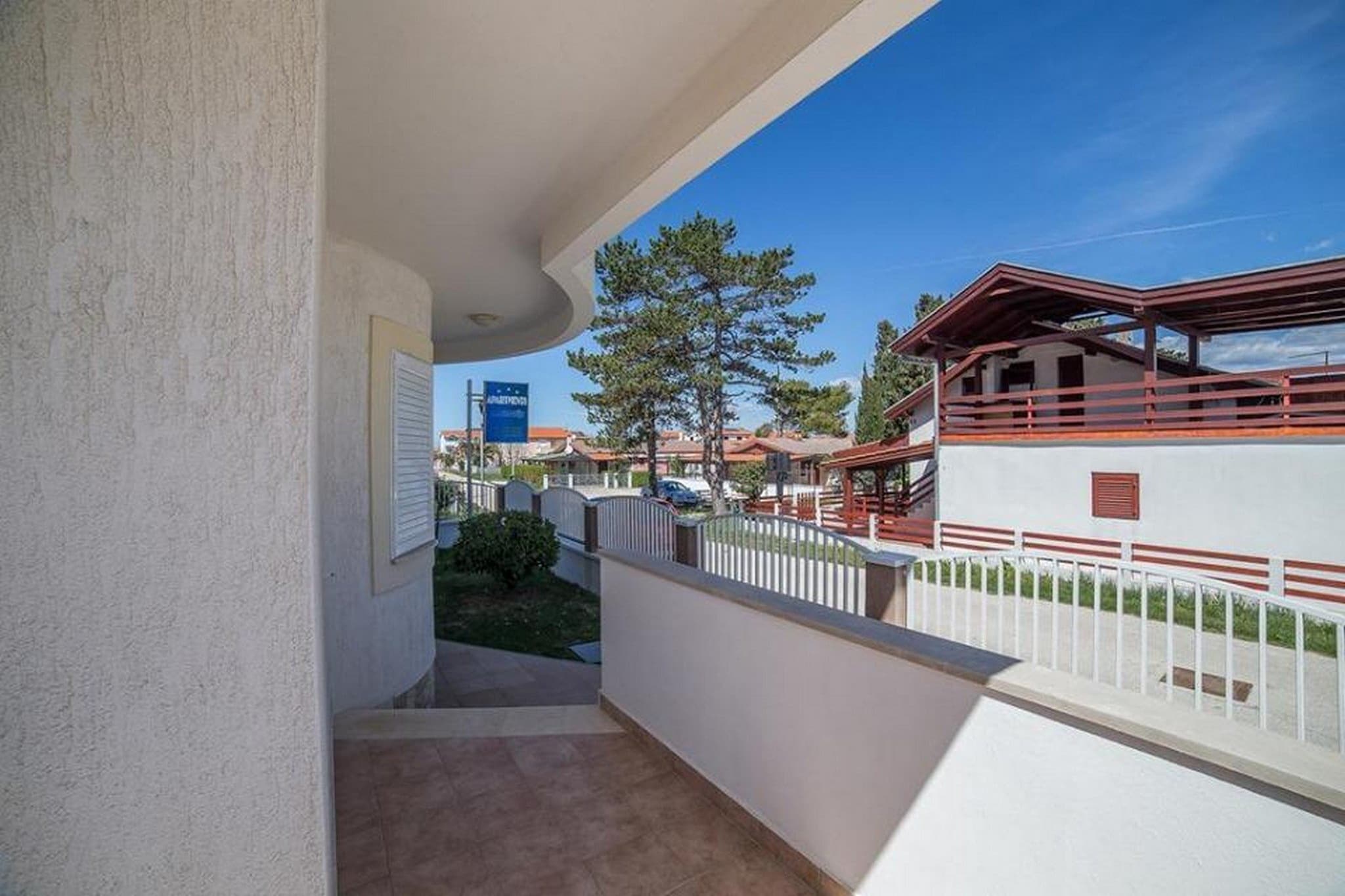 Apartments Anamarija - One Bedroom Apartment with Balcony (A2+2) 1-Im Freien