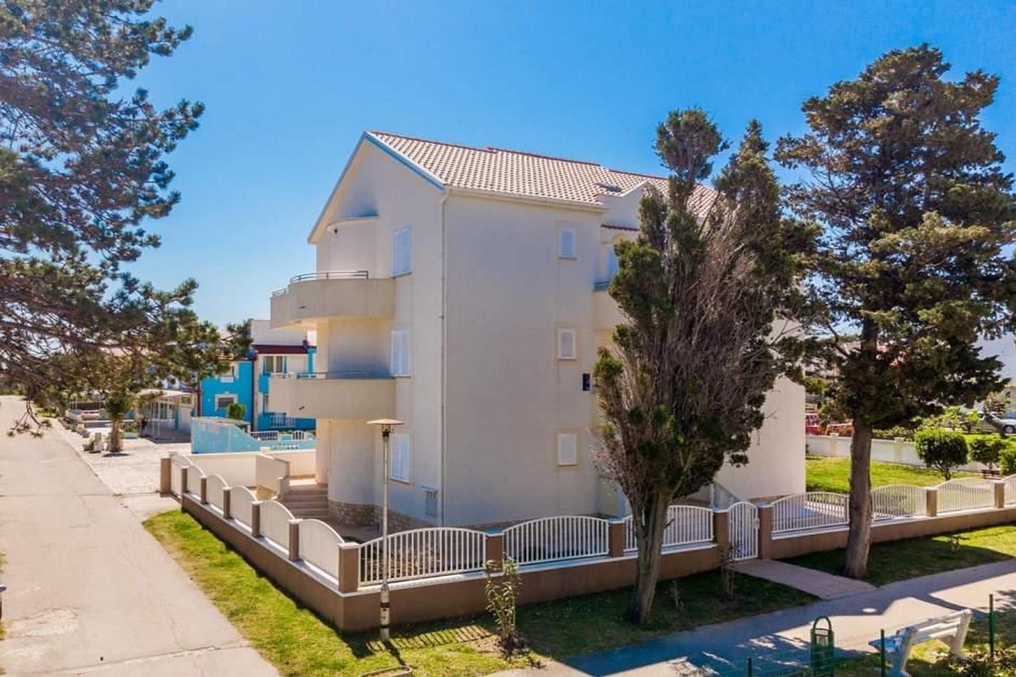 Apartments Anamarija - One Bedroom Apartment with Balcony (A2+2) 1-Im Freien