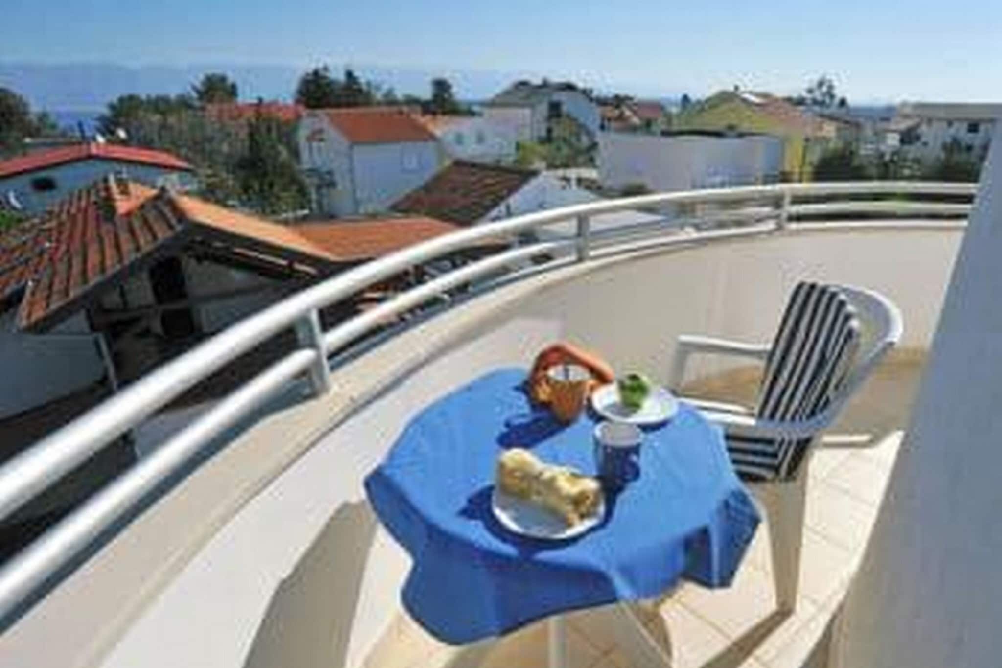 Apartments Anamarija - One Bedroom Apartment with Balcony (A2+2) 4-Terrasse/Balkon
