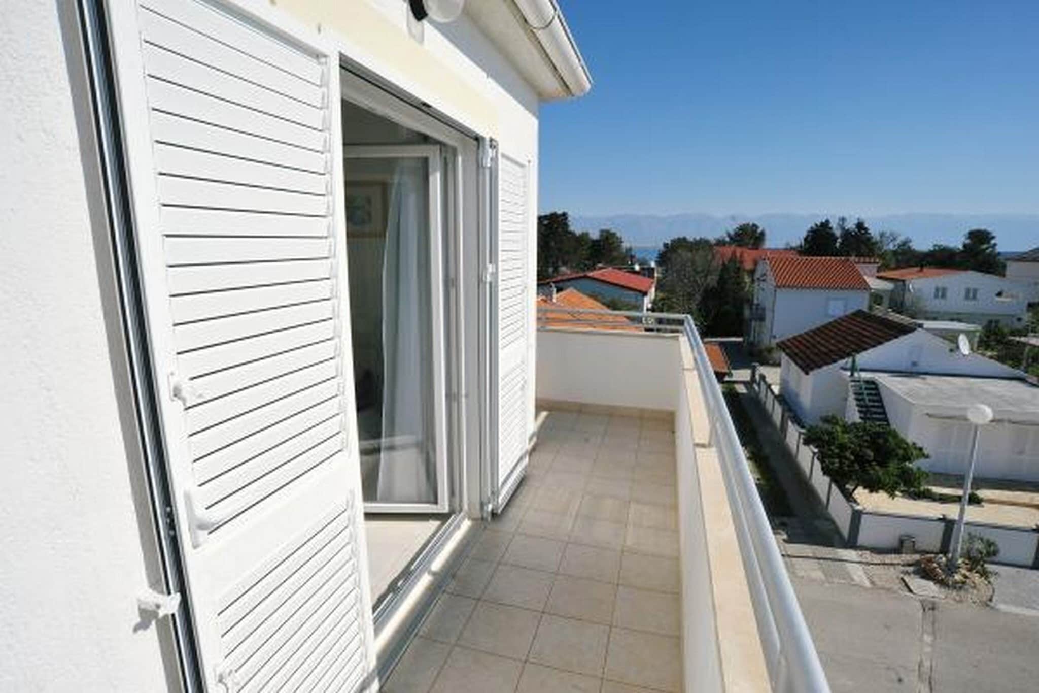 Apartments Anamarija - One Bedroom Apartment with Balcony (A2+2) 4-Terrasse/Balkon