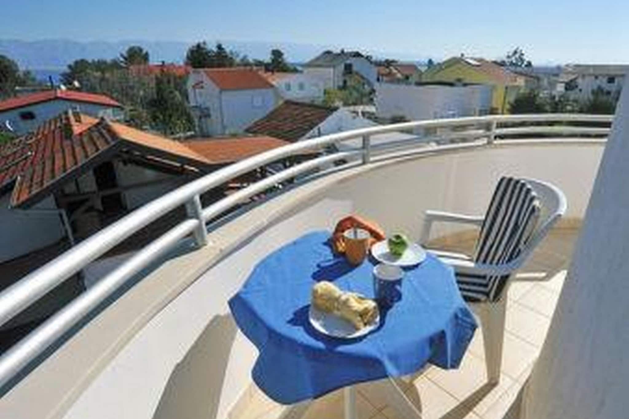 Apartments Anamarija - One Bedroom Apartment with Balcony (A2+2) 7-Terrasse/Balkon