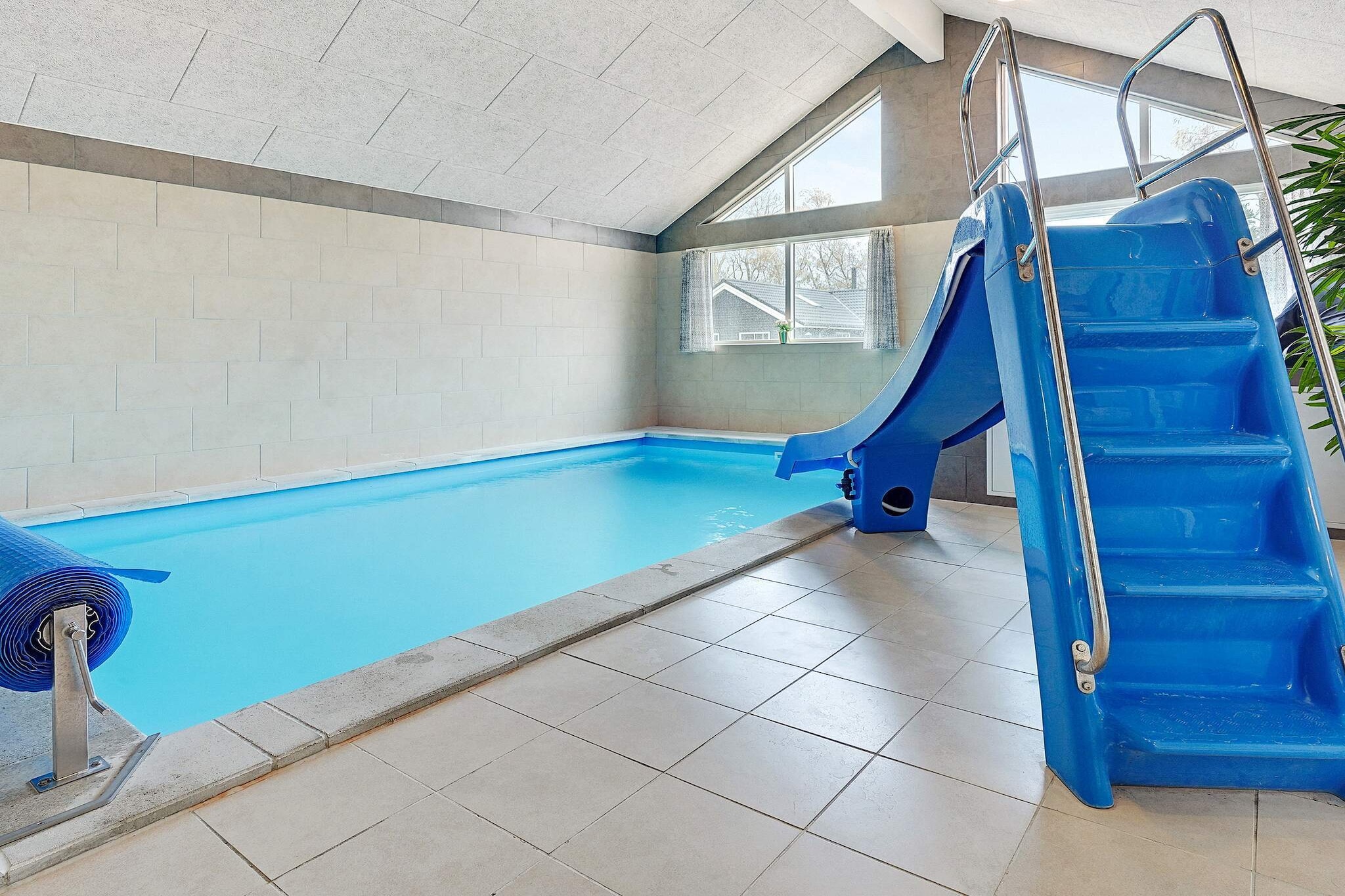 Luxe strandretraite in Væggerløse - Zwembad
